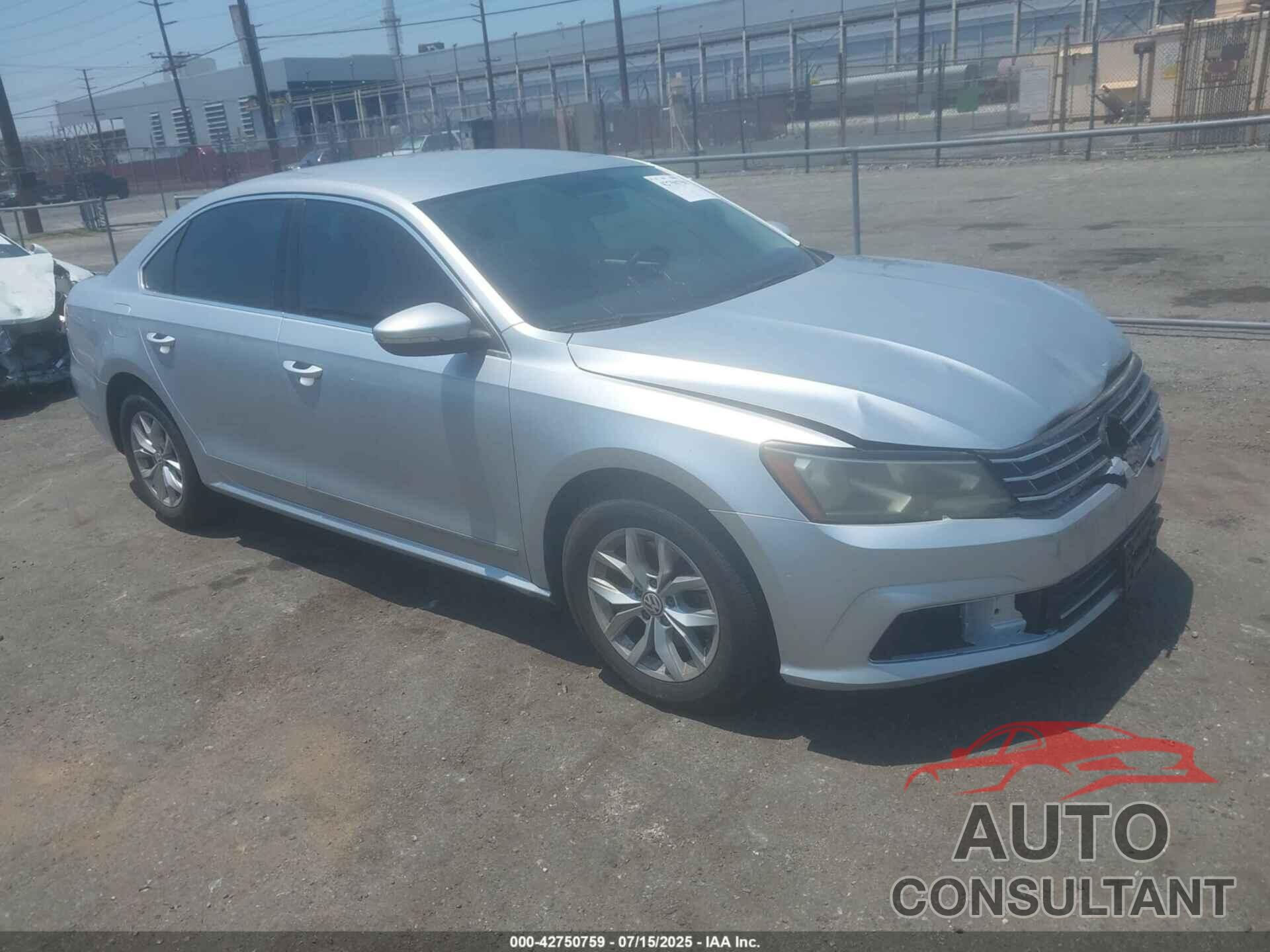 VOLKSWAGEN PASSAT 2016 - 1VWAT7A38GC031726