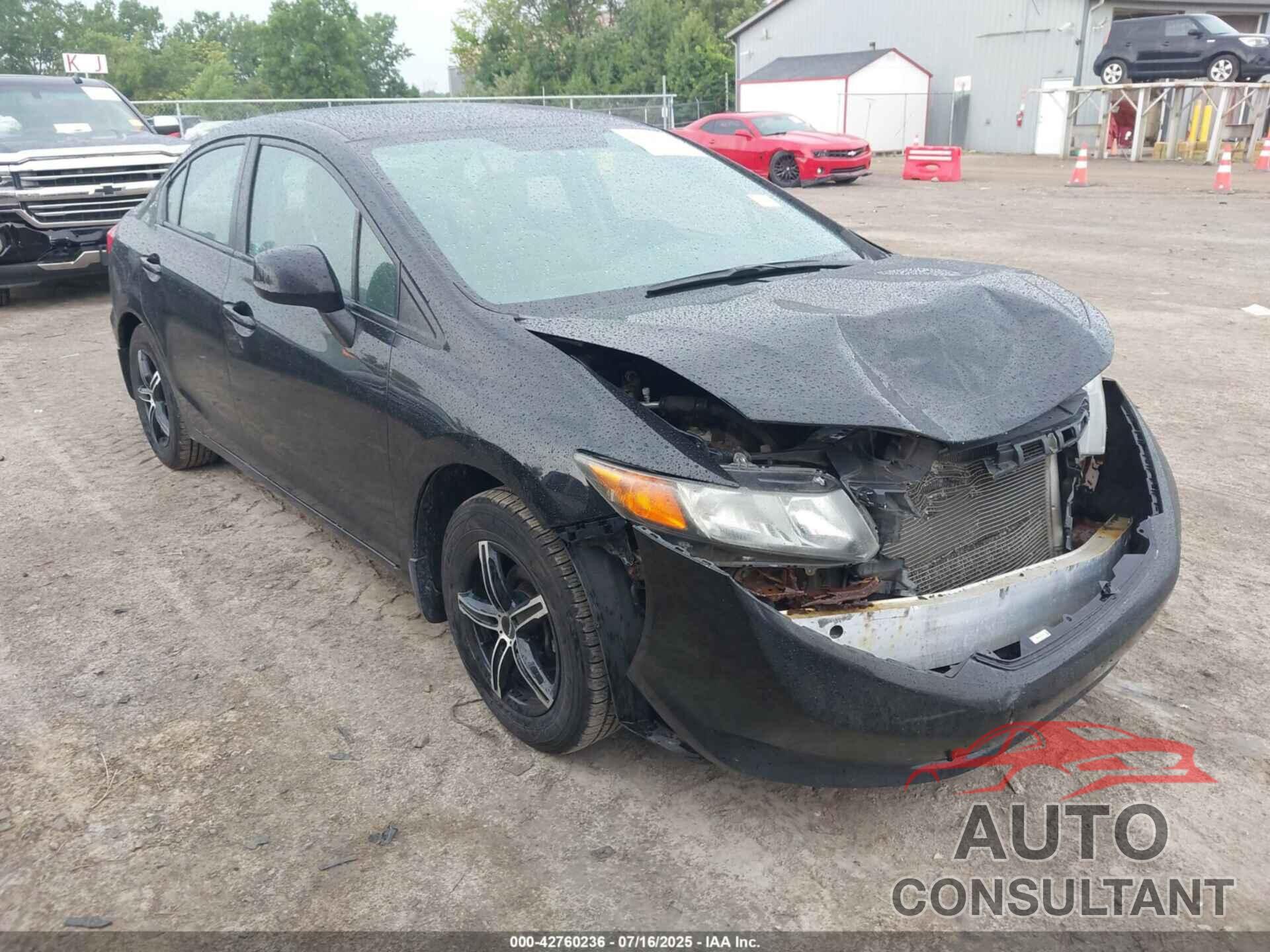 HONDA CIVIC 2012 - 19XFB2F50CE098929