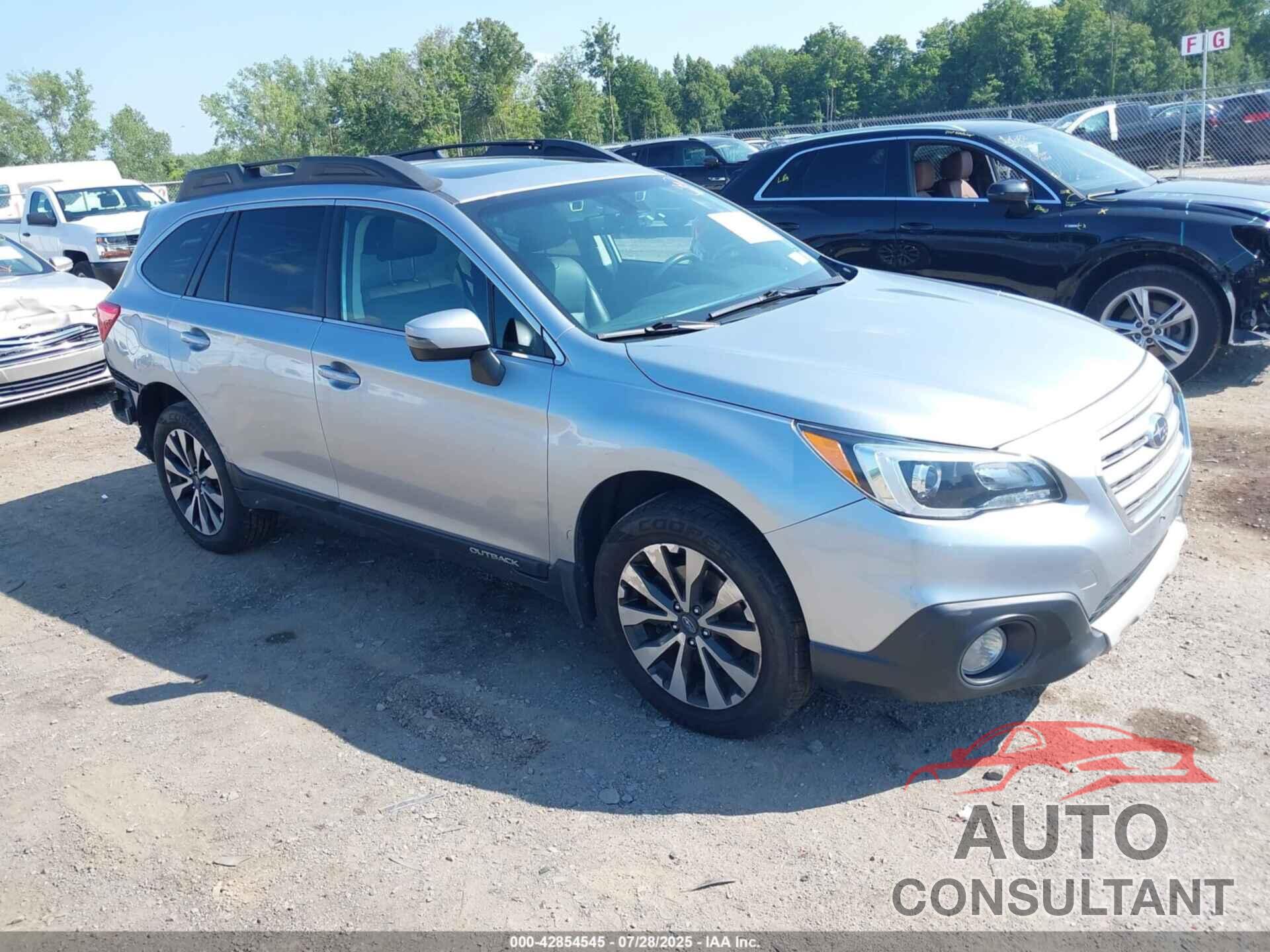 SUBARU OUTBACK 2017 - 4S4BSENC4H3422202