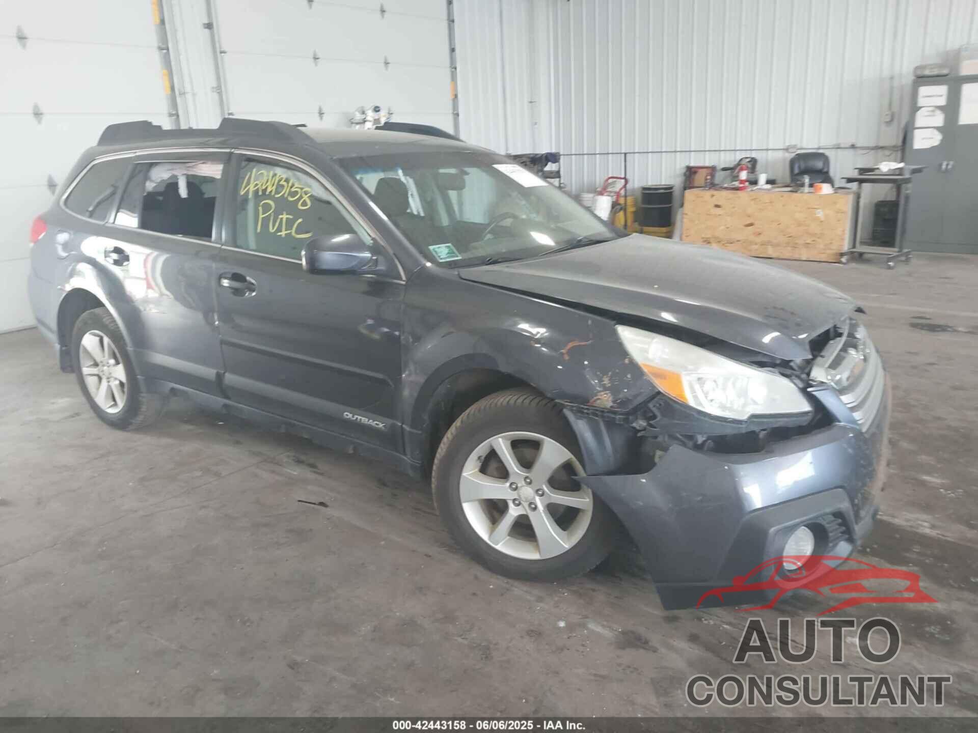 SUBARU OUTBACK 2014 - 4S4BRCCC1E3211862