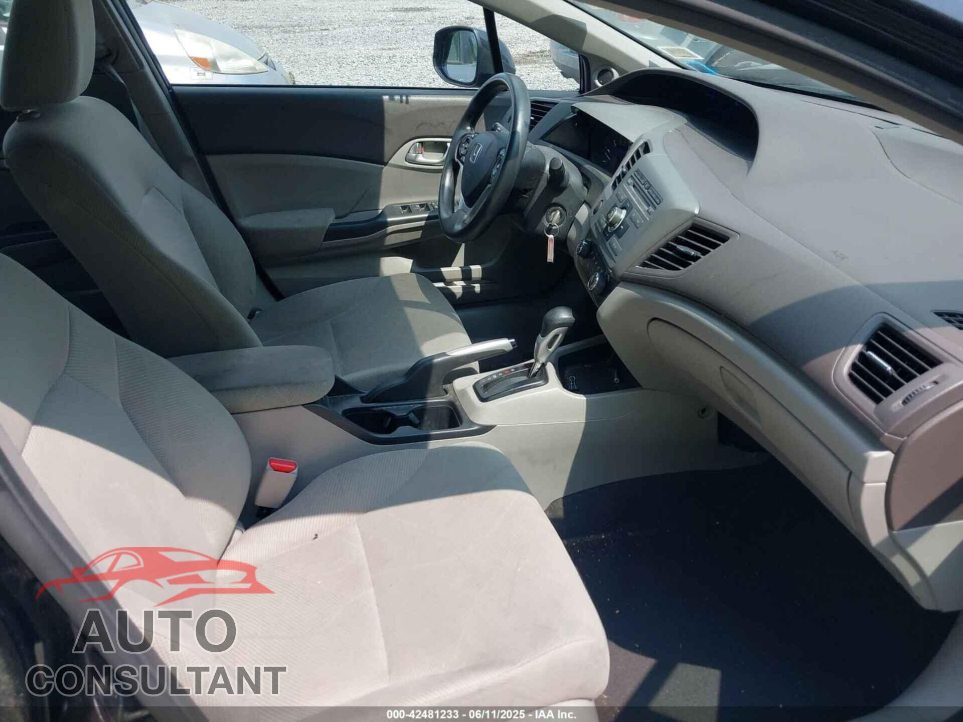 HONDA CIVIC 2012 - 2HGFB2F86CH522503