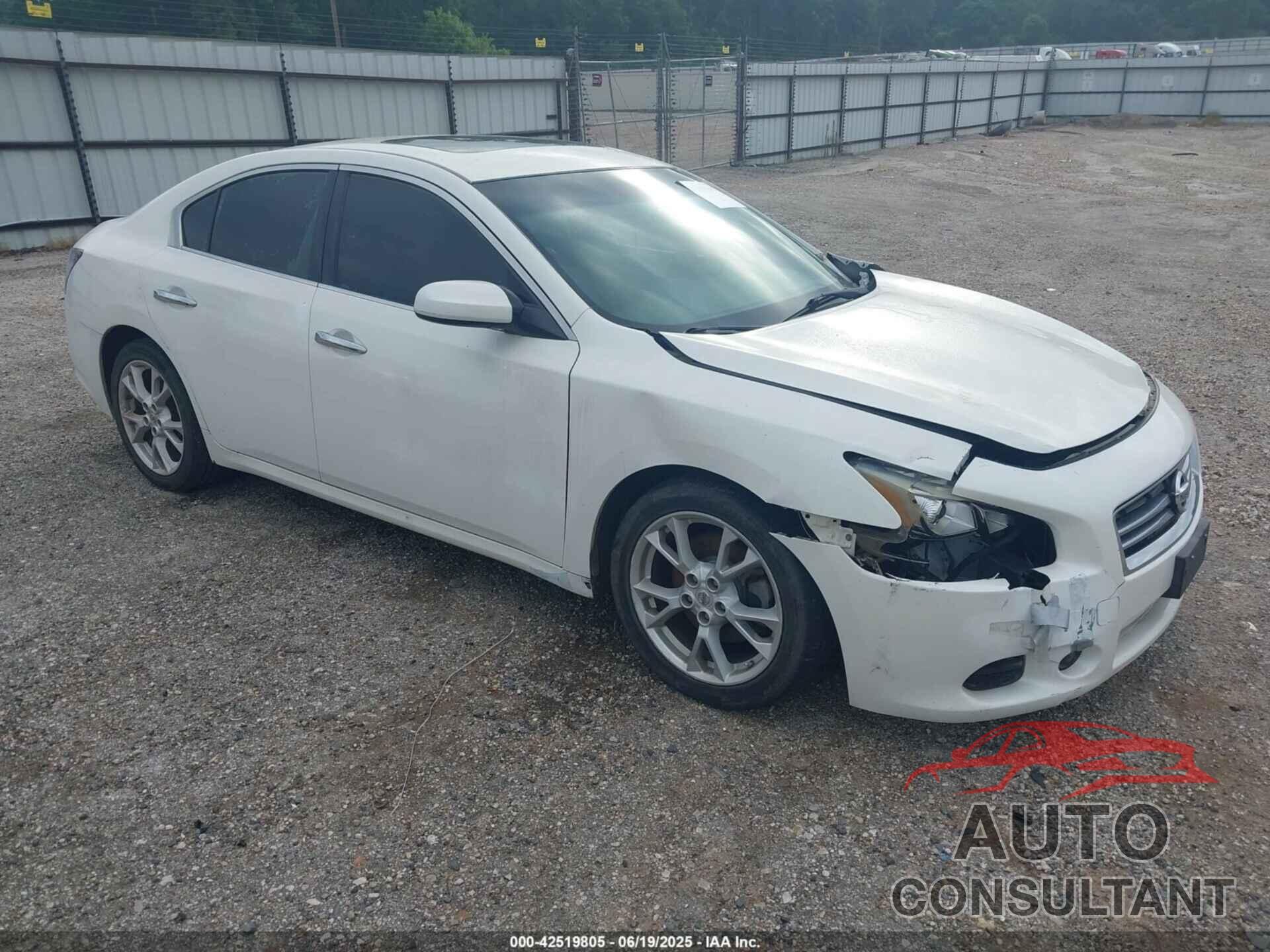 NISSAN MAXIMA 2012 - 1N4AA5AP9CC801044