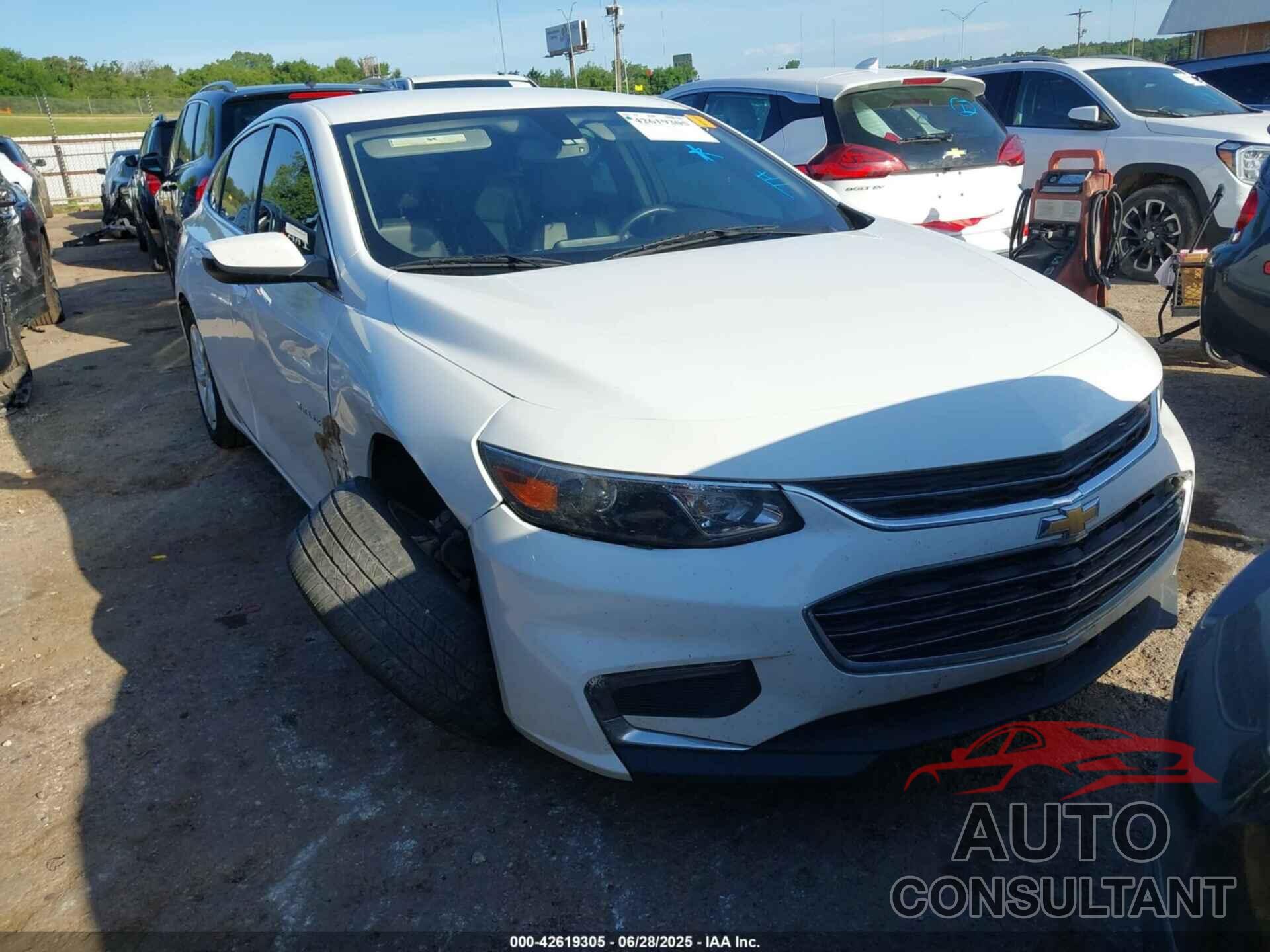 CHEVROLET MALIBU 2017 - 1G1ZE5STXHF130723