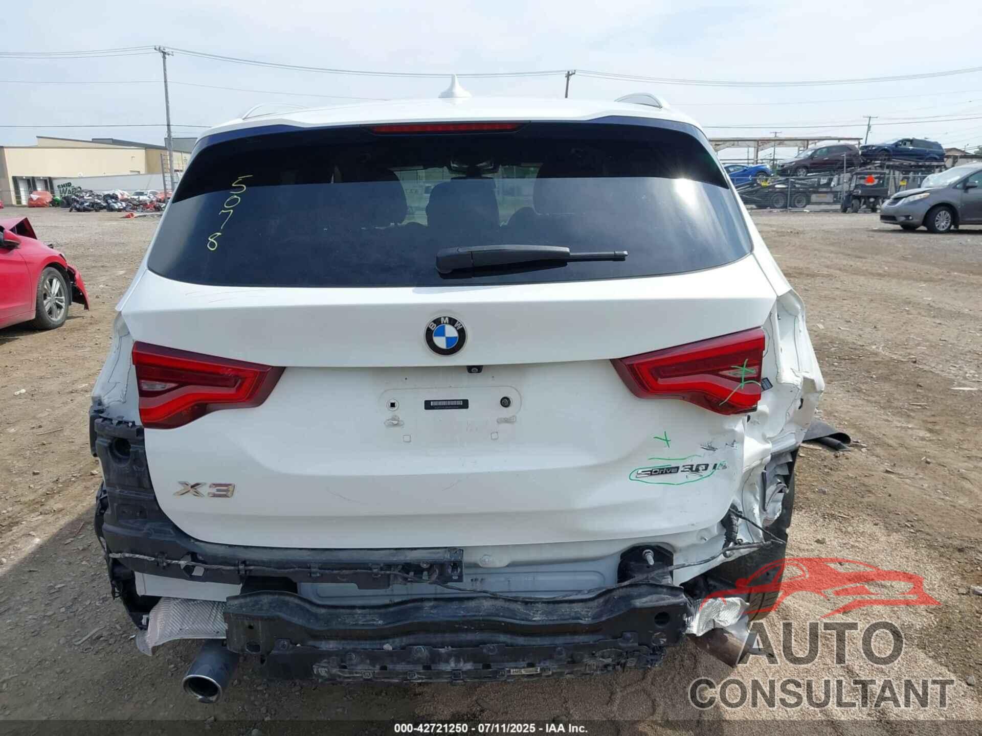 BMW X3 2021 - 5UXTY3C02M9F63430