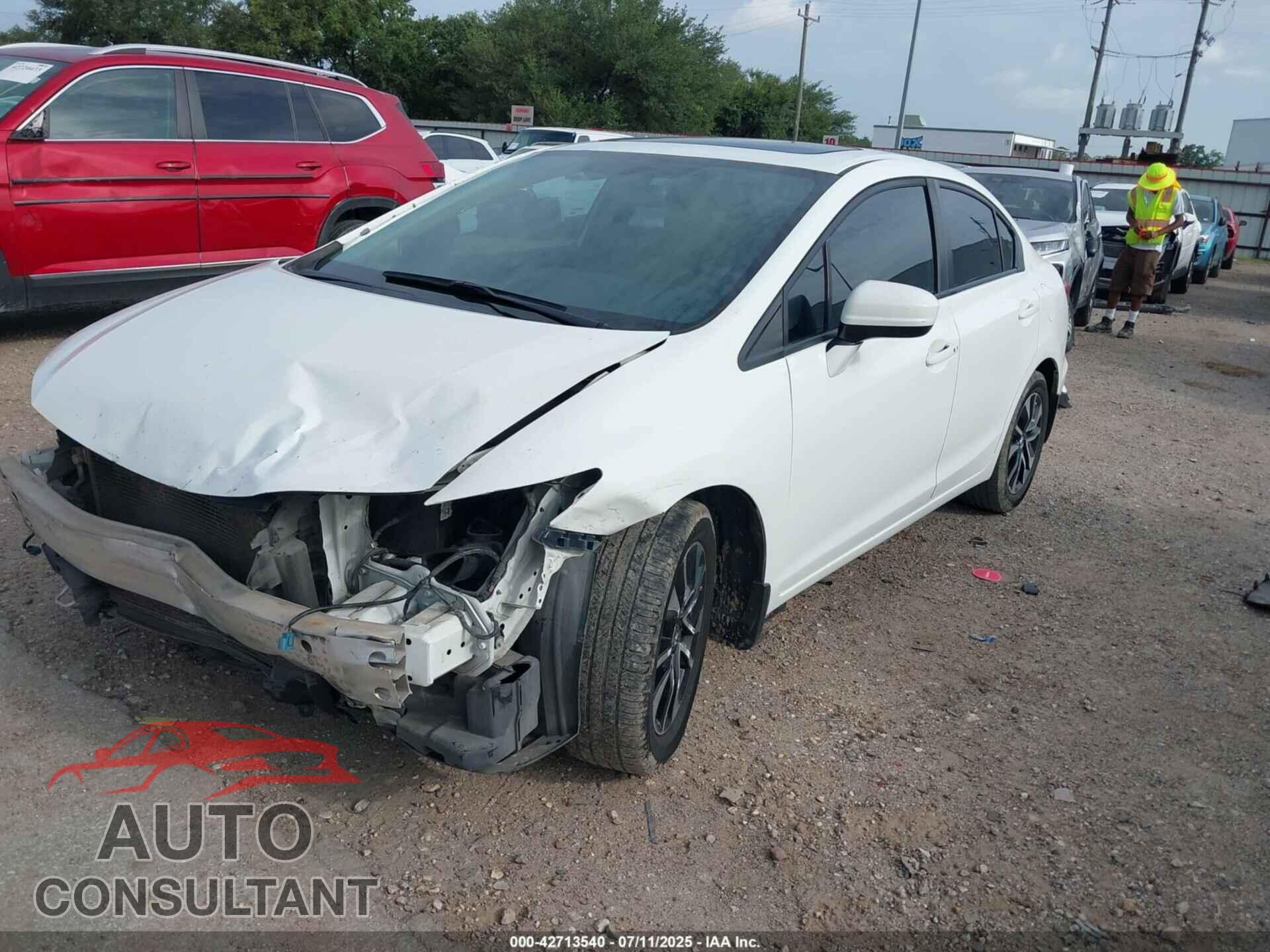 HONDA CIVIC 2015 - 19XFB2F84FE005991