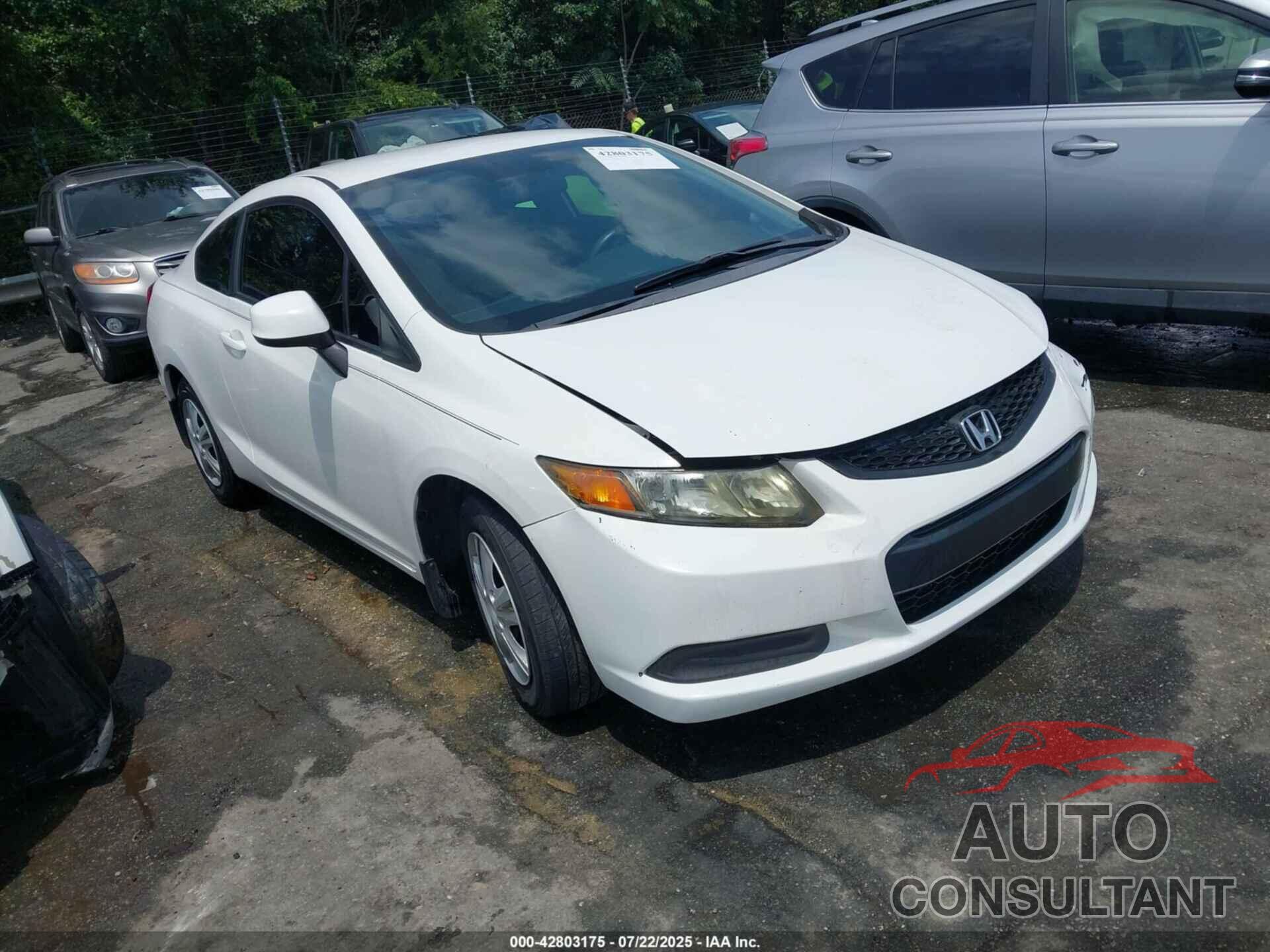 HONDA CIVIC 2013 - 2HGFG3A5XDH529301