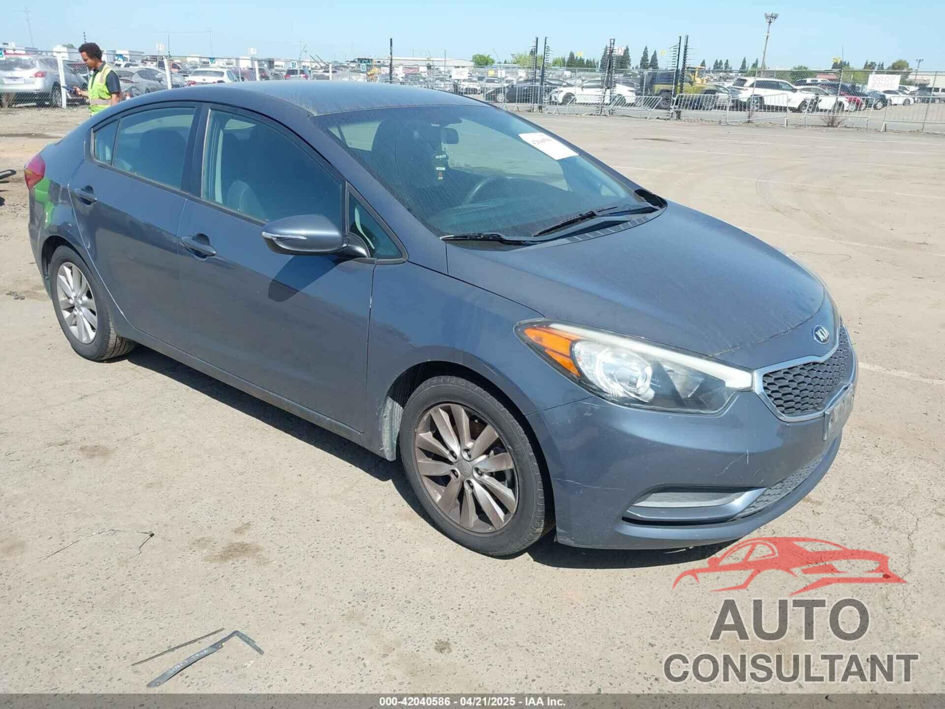 KIA FORTE 2015 - KNAFX4A61F5354649