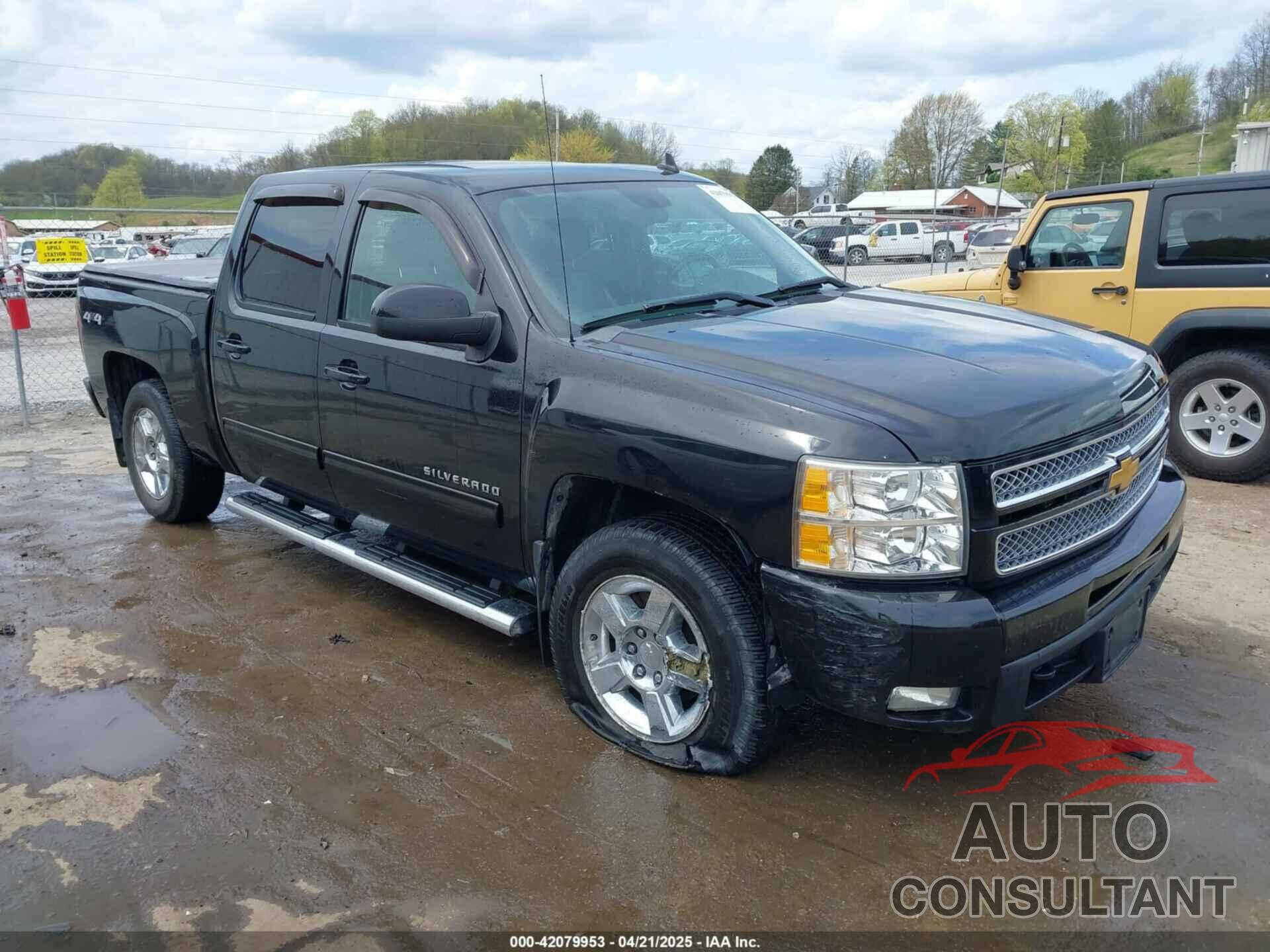 CHEVROLET SILVERADO 1500 2013 - 3GCPKTE71DG371881