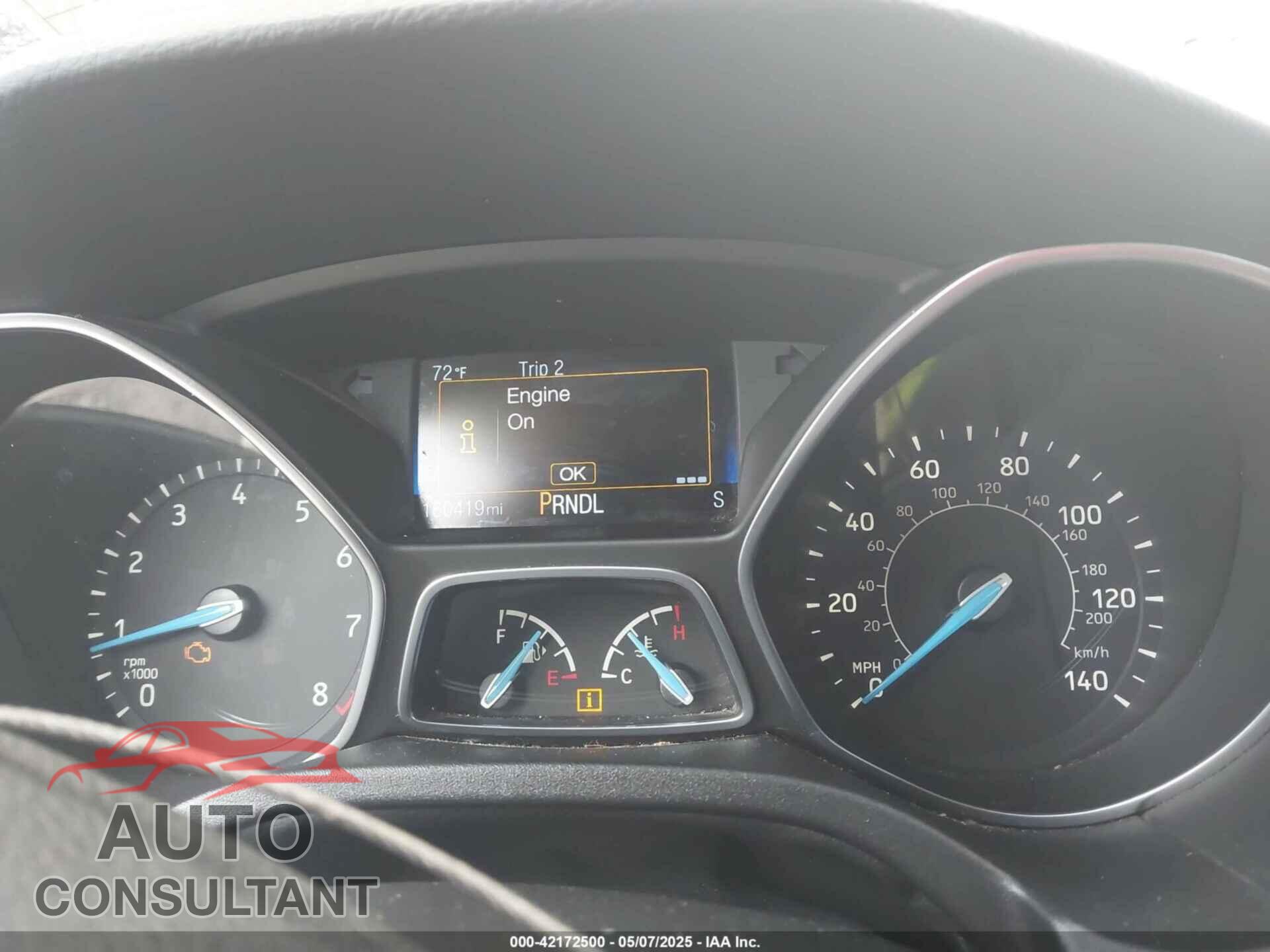 FORD FOCUS 2016 - 1FADP3F28GL393638