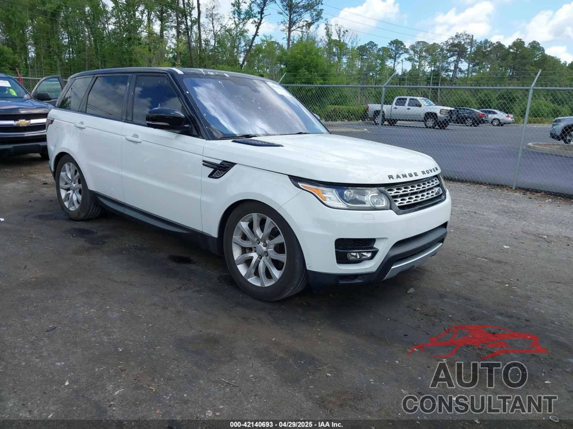 LAND ROVER RANGE ROVER SPORT 2016 - SALWR2KF5GA641767
