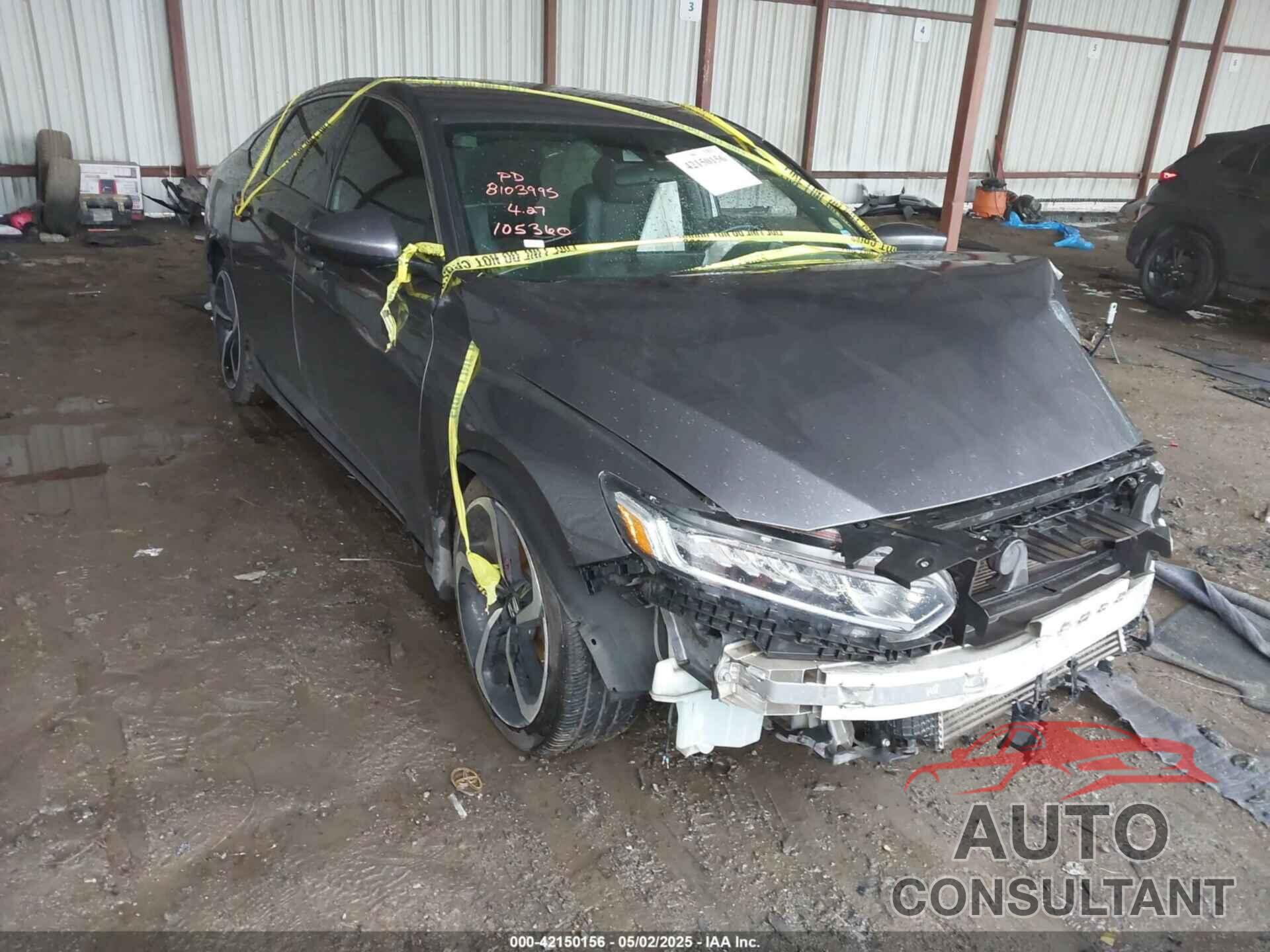 HONDA ACCORD 2020 - 1HGCV1F38LA105360
