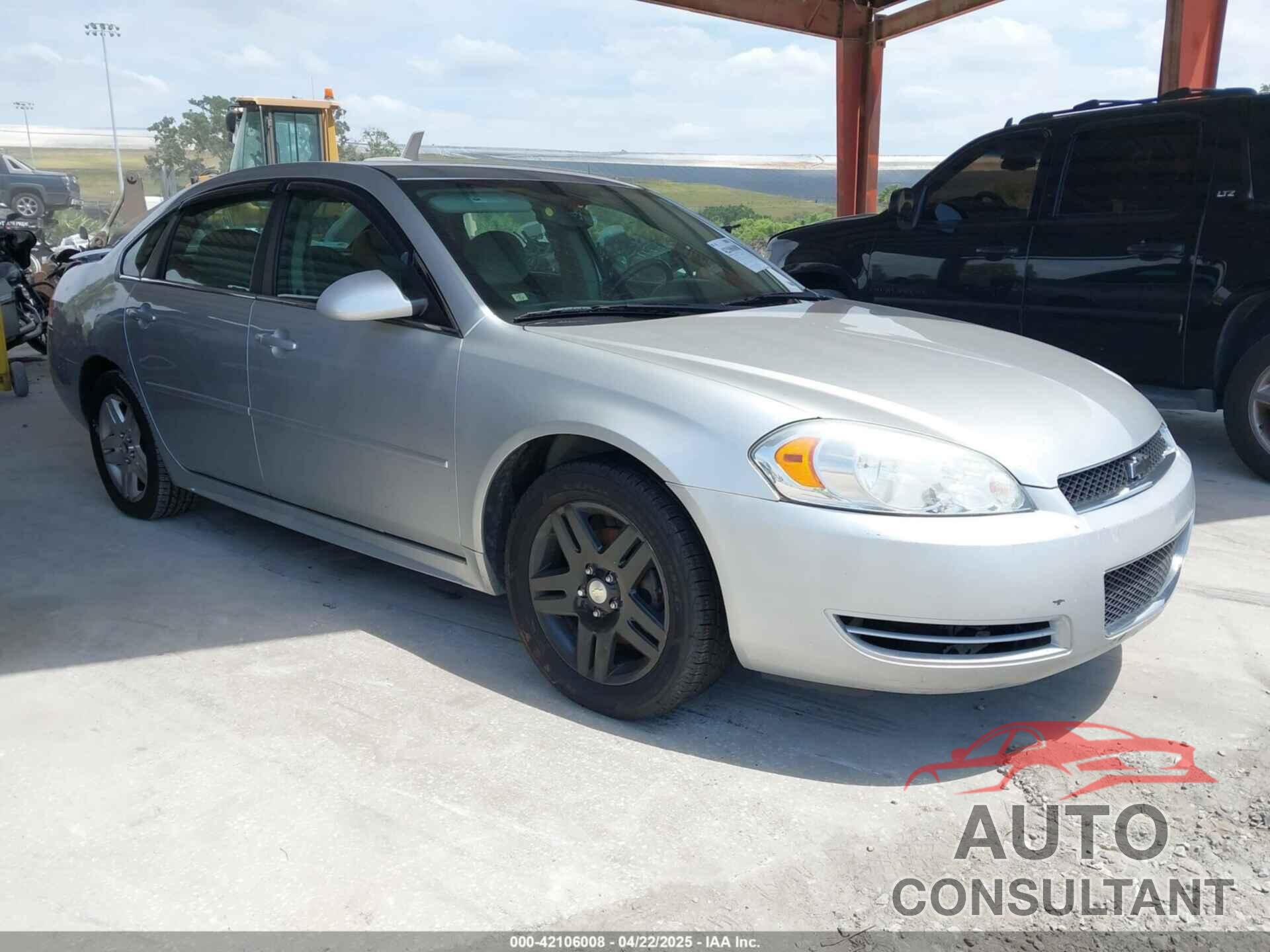 CHEVROLET IMPALA 2012 - 2G1WG5E36C1273290