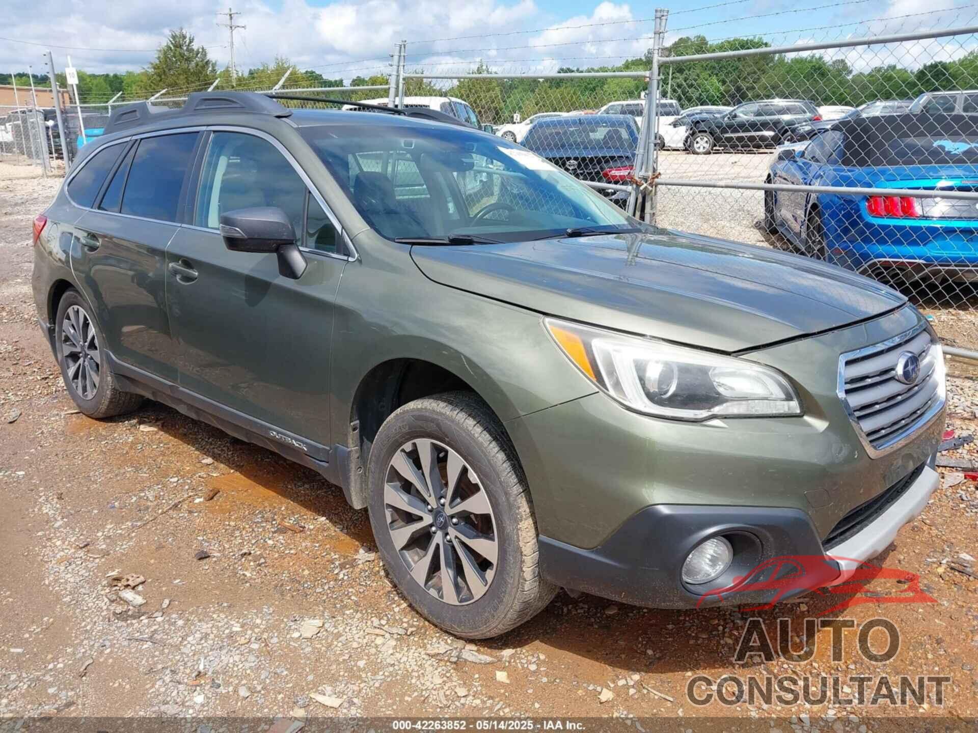 SUBARU OUTBACK 2015 - 4S4BSANC0F3325827