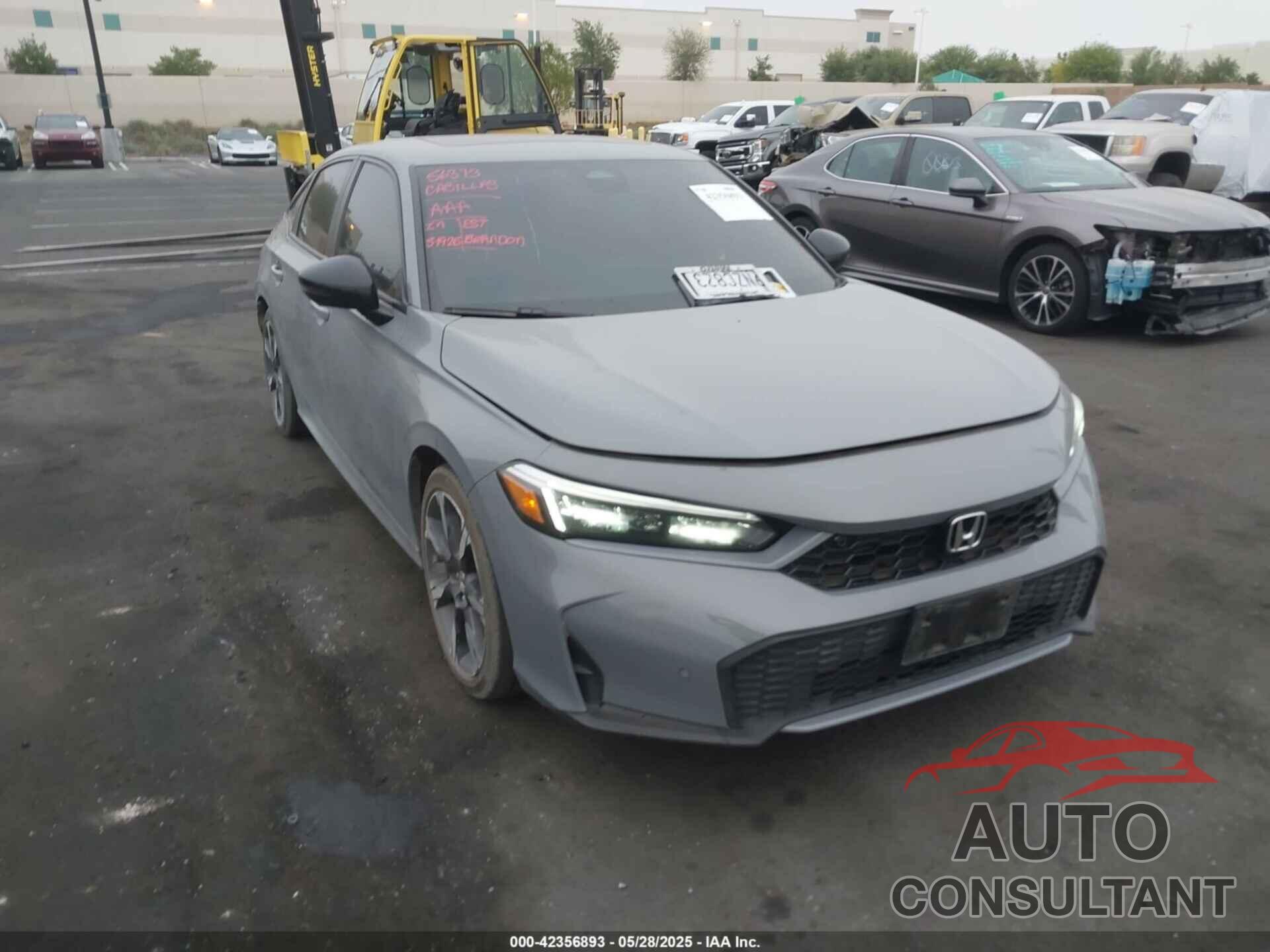 HONDA CIVIC HYBRID 2025 - 2HGFE4F82SH301790
