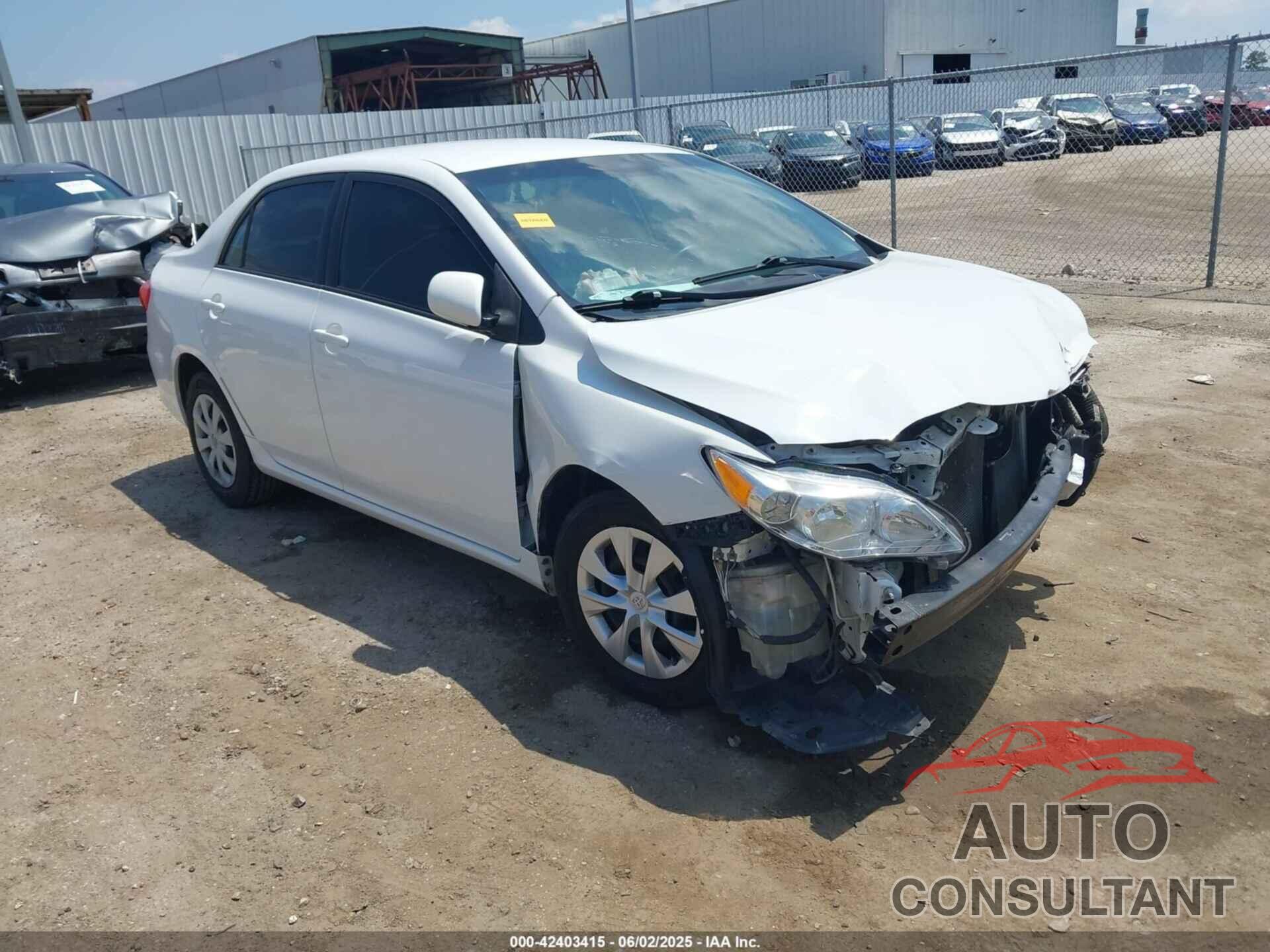 TOYOTA COROLLA 2011 - JTDBU4EE4B9131424