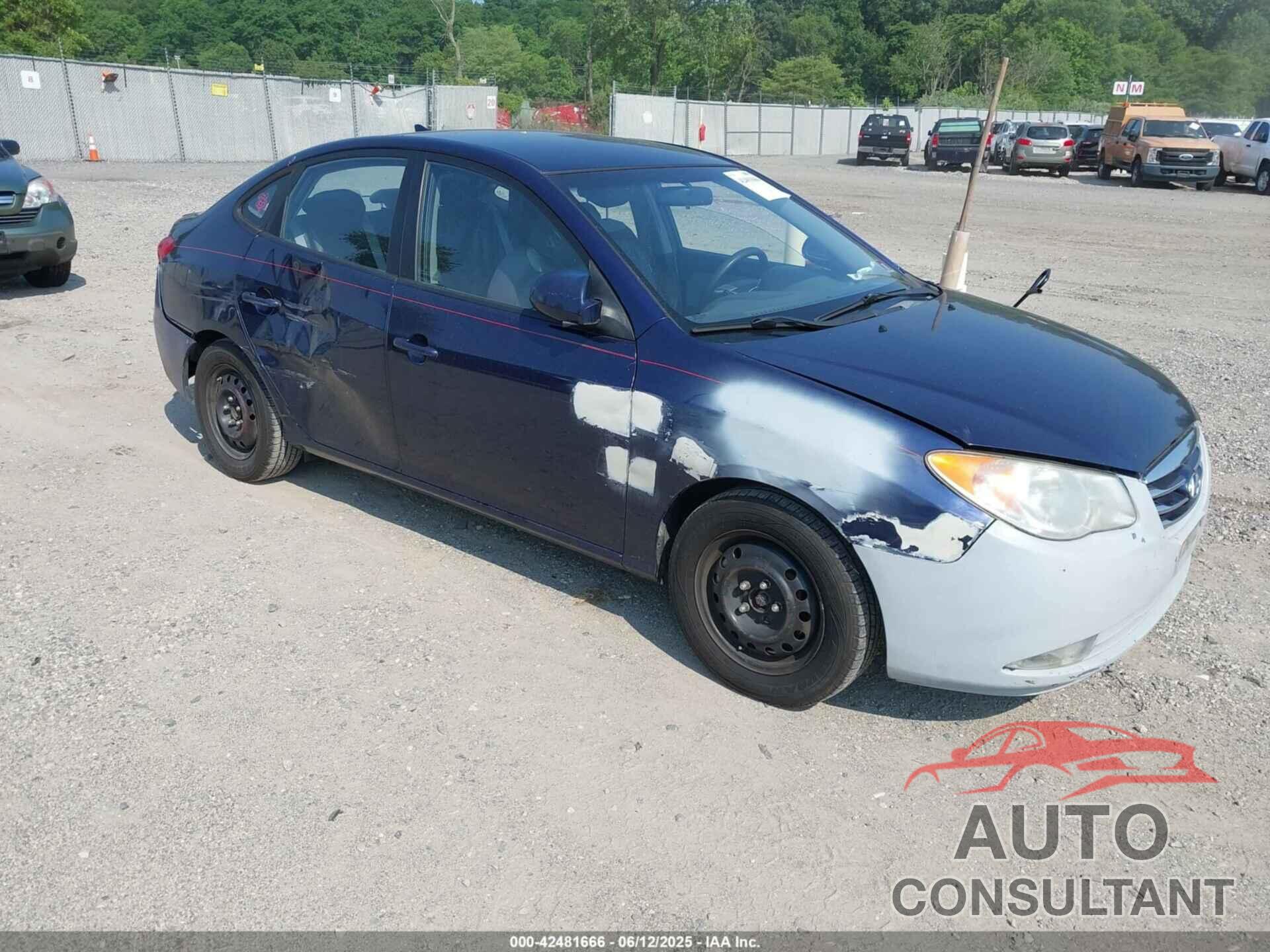 HYUNDAI ELANTRA 2010 - KMHDU4AD2AU907918