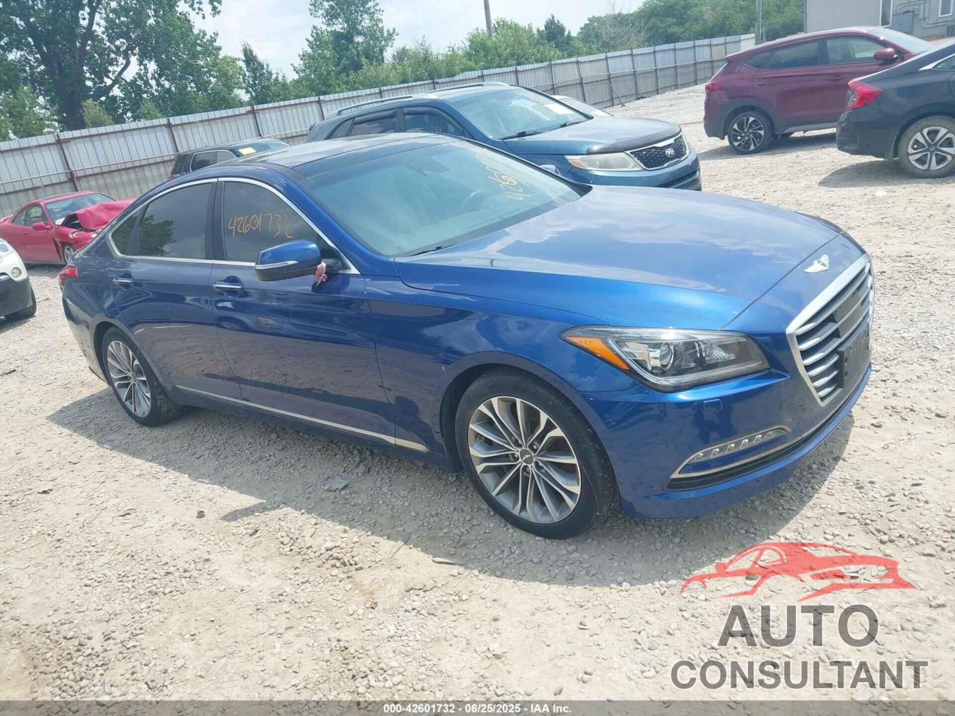 HYUNDAI GENESIS 2016 - KMHGN4JE3GU124618
