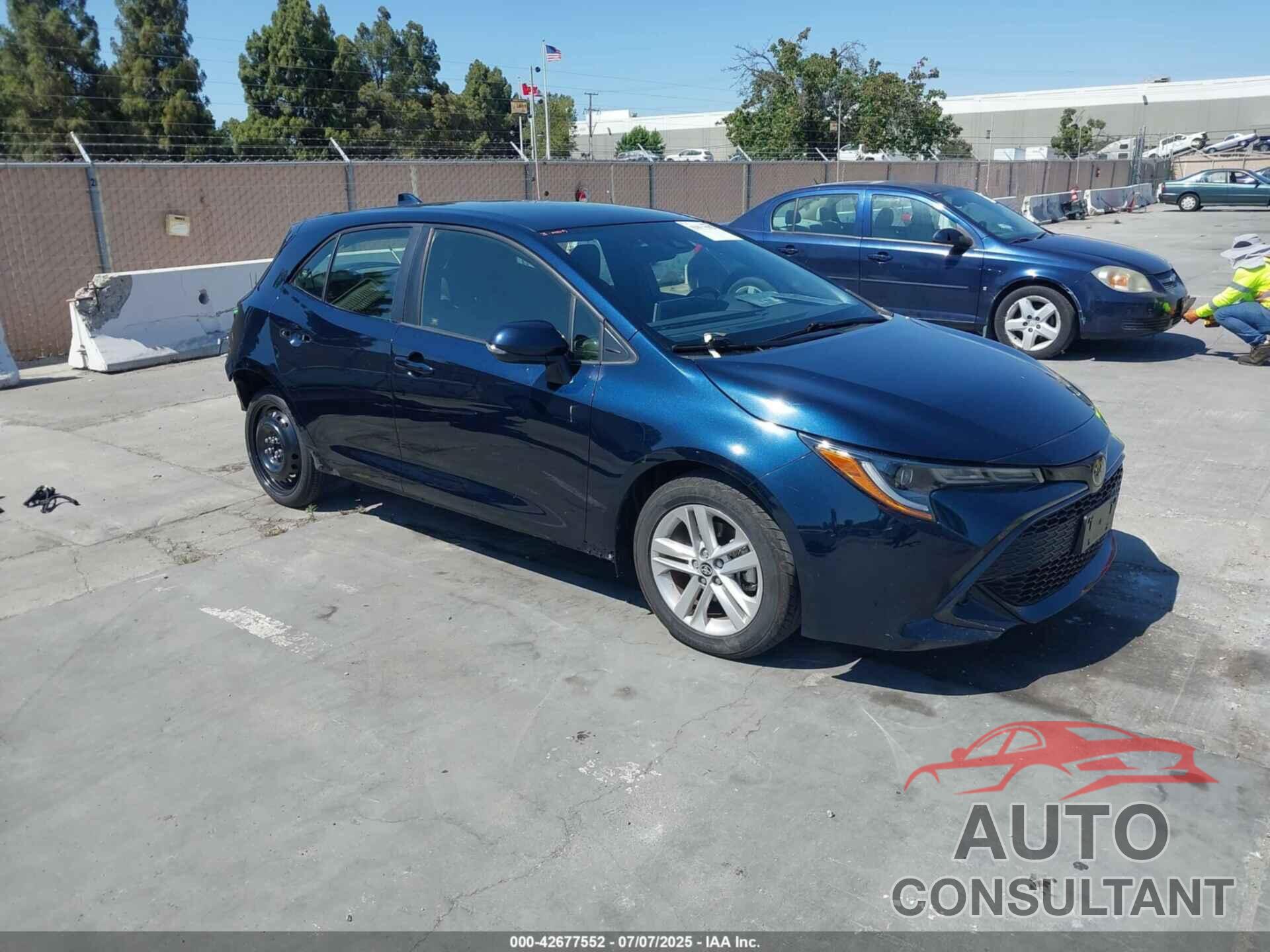 TOYOTA COROLLA 2021 - JTND4MBE8M3128086