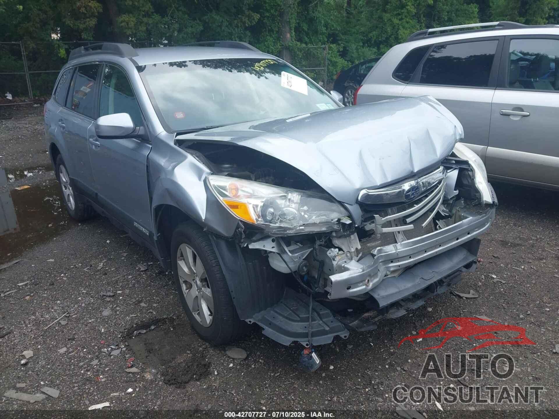 SUBARU OUTBACK 2012 - 4S4BRDJCXC2202427