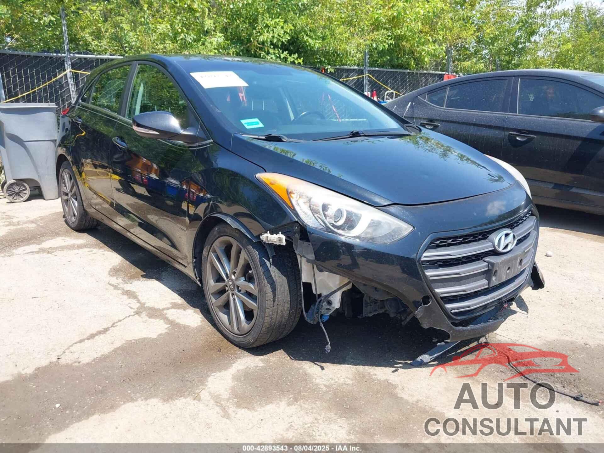 HYUNDAI ELANTRA GT 2016 - KMHD35LHXGU308248
