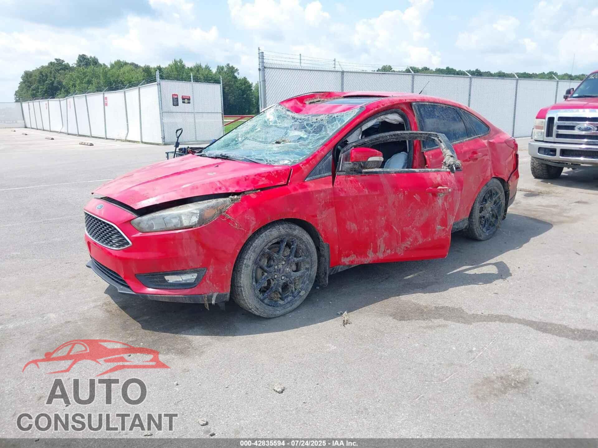 FORD FOCUS 2016 - 1FADP3F25GL314507