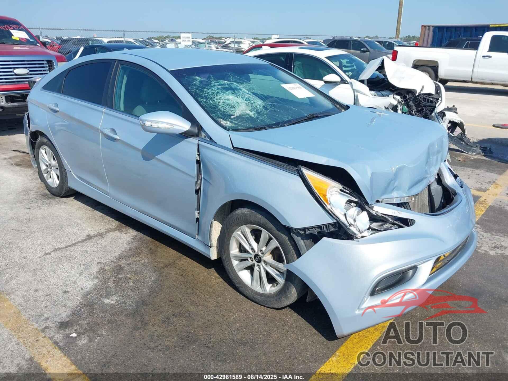 HYUNDAI SONATA 2014 - 5NPEB4AC7EH909380