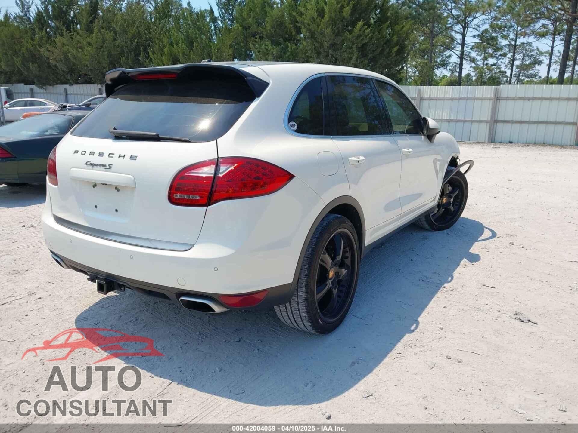 PORSCHE CAYENNE 2012 - WP1AB2A29CLA43330