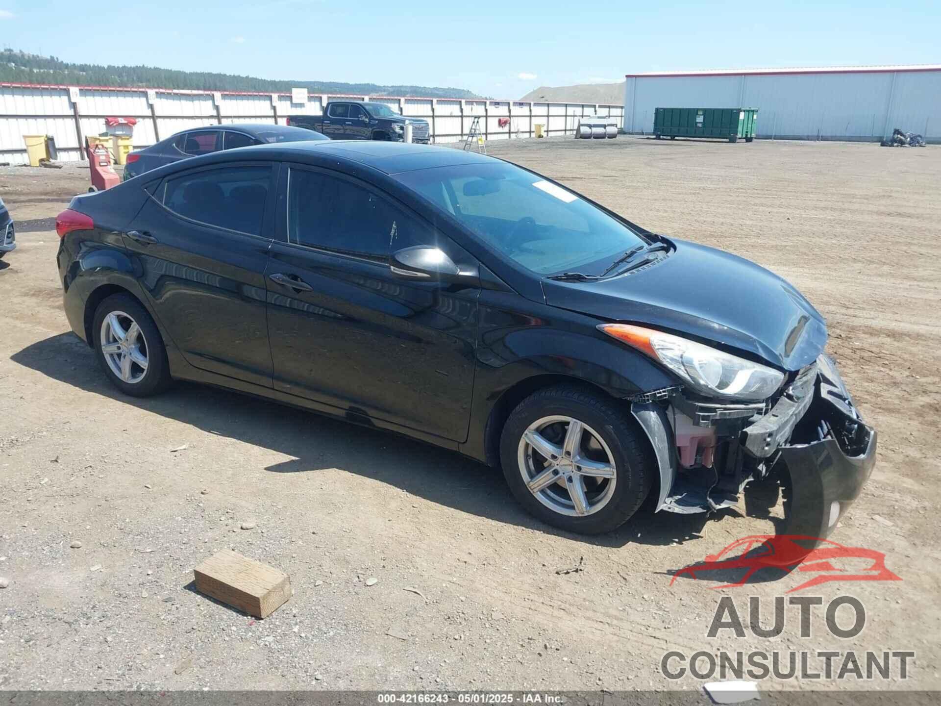 HYUNDAI ELANTRA 2011 - KMHDH4AE7BU093411
