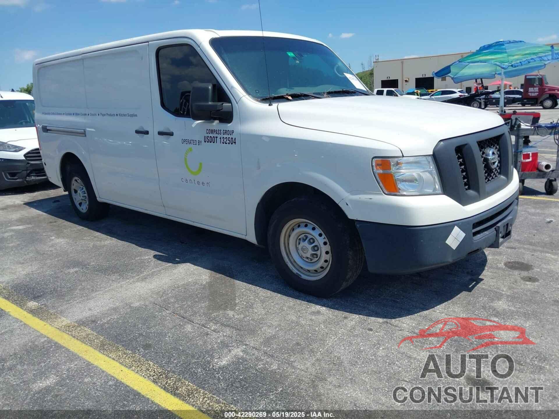 NISSAN NV CARGO NV1500 2016 - 1N6BF0KM9GN816612