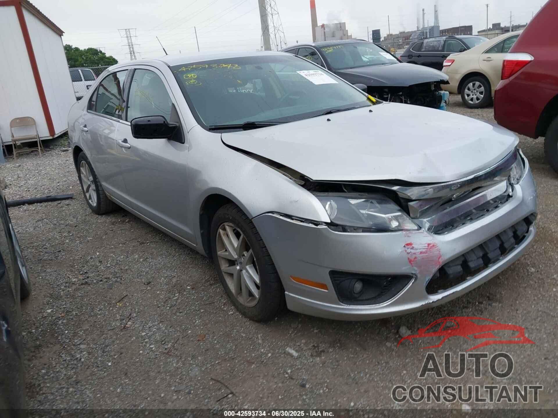 FORD FUSION 2012 - 3FAHP0JA9CR328484