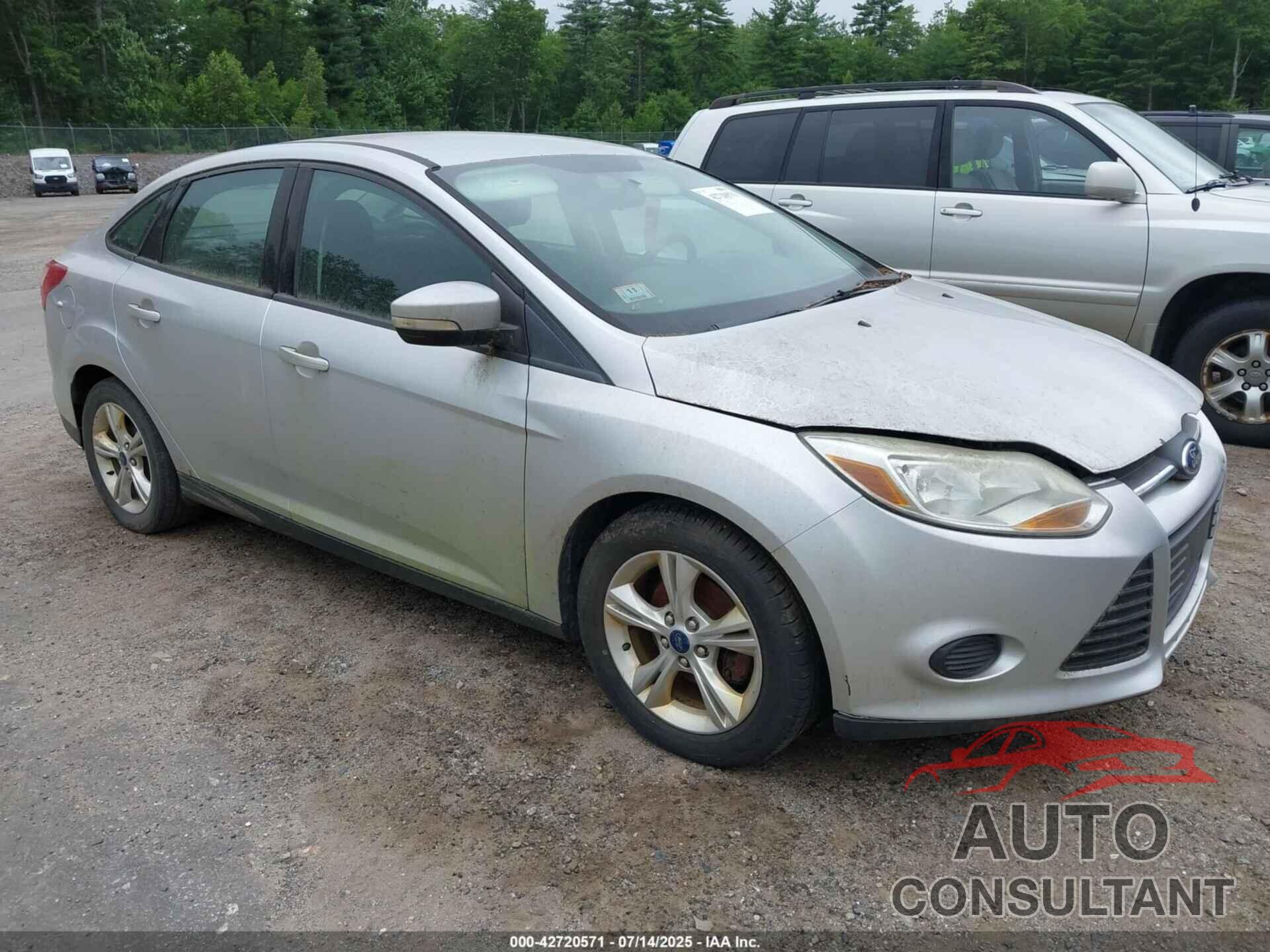 FORD FOCUS 2013 - 1FADP3F25DL348409