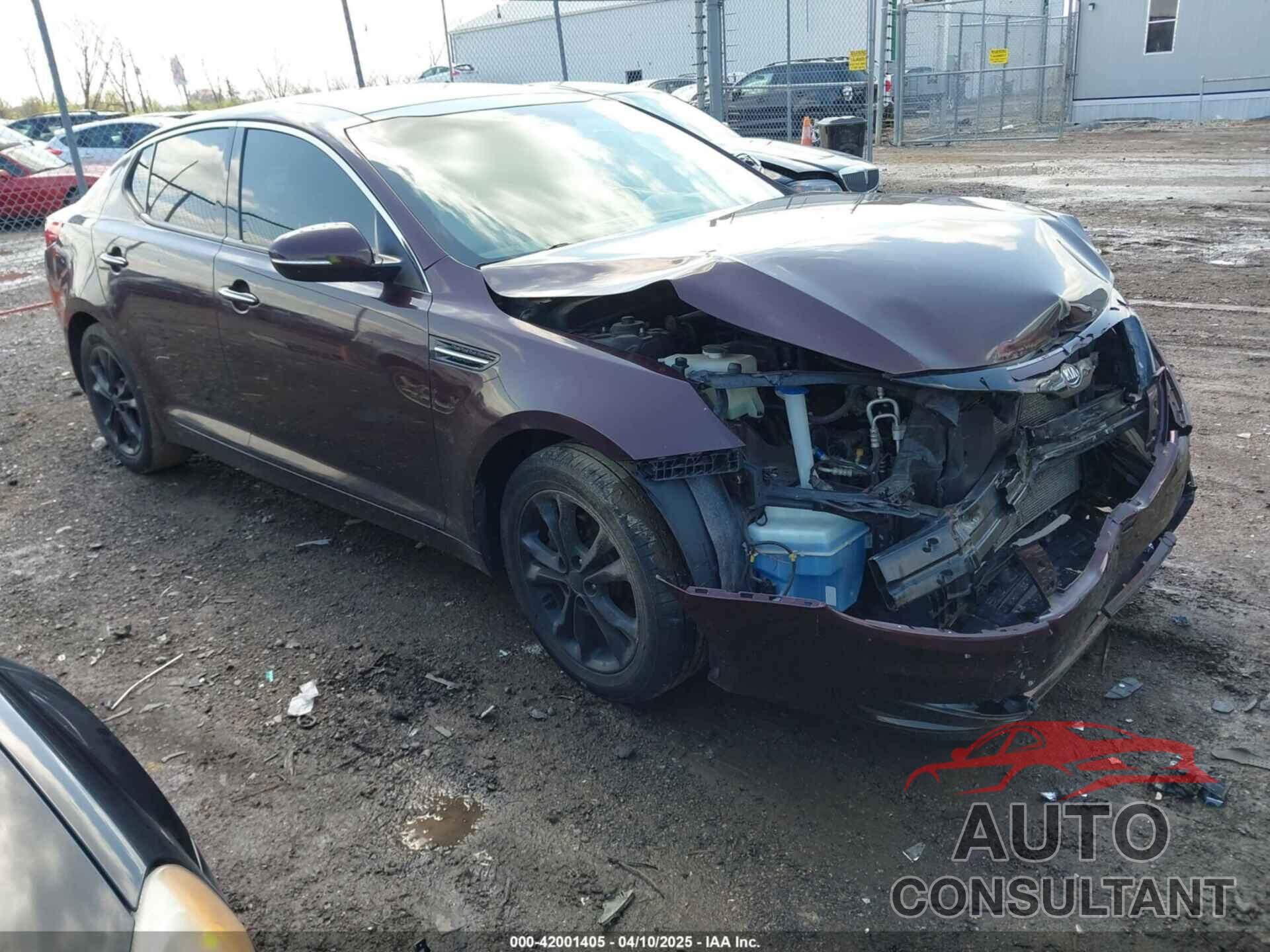 KIA OPTIMA 2012 - 5XXGN4A71CG011319