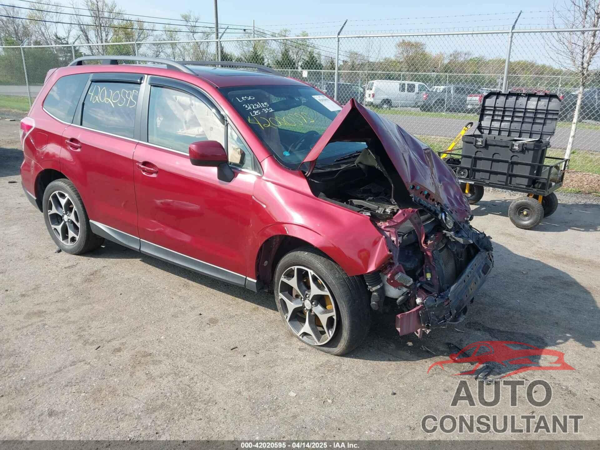SUBARU FORESTER 2014 - JF2SJGDC8EH456485