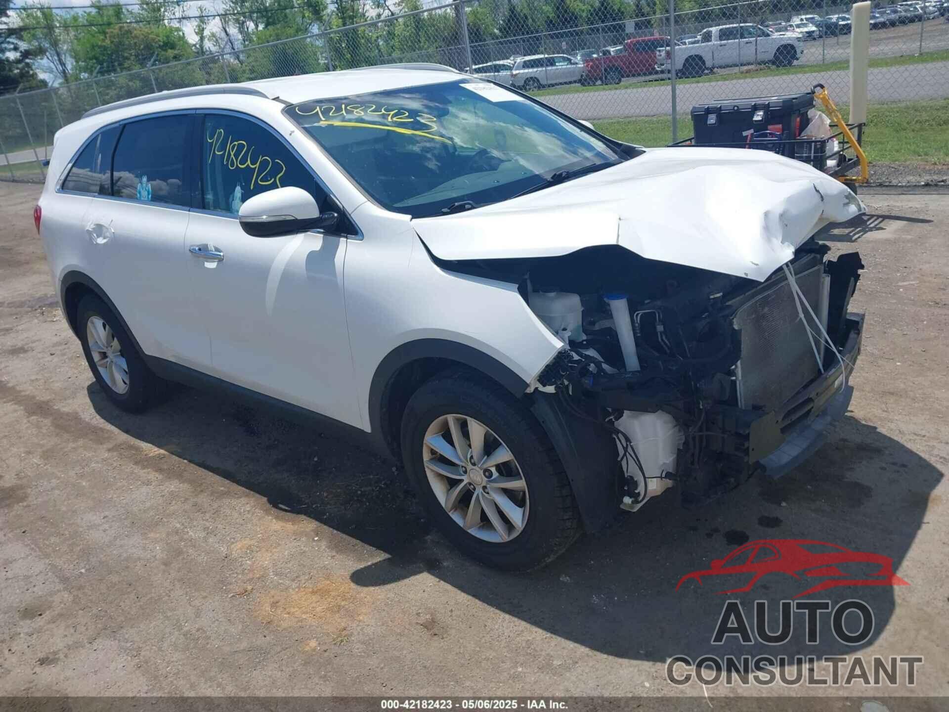 KIA SORENTO 2017 - 5XYPG4A33HG196810