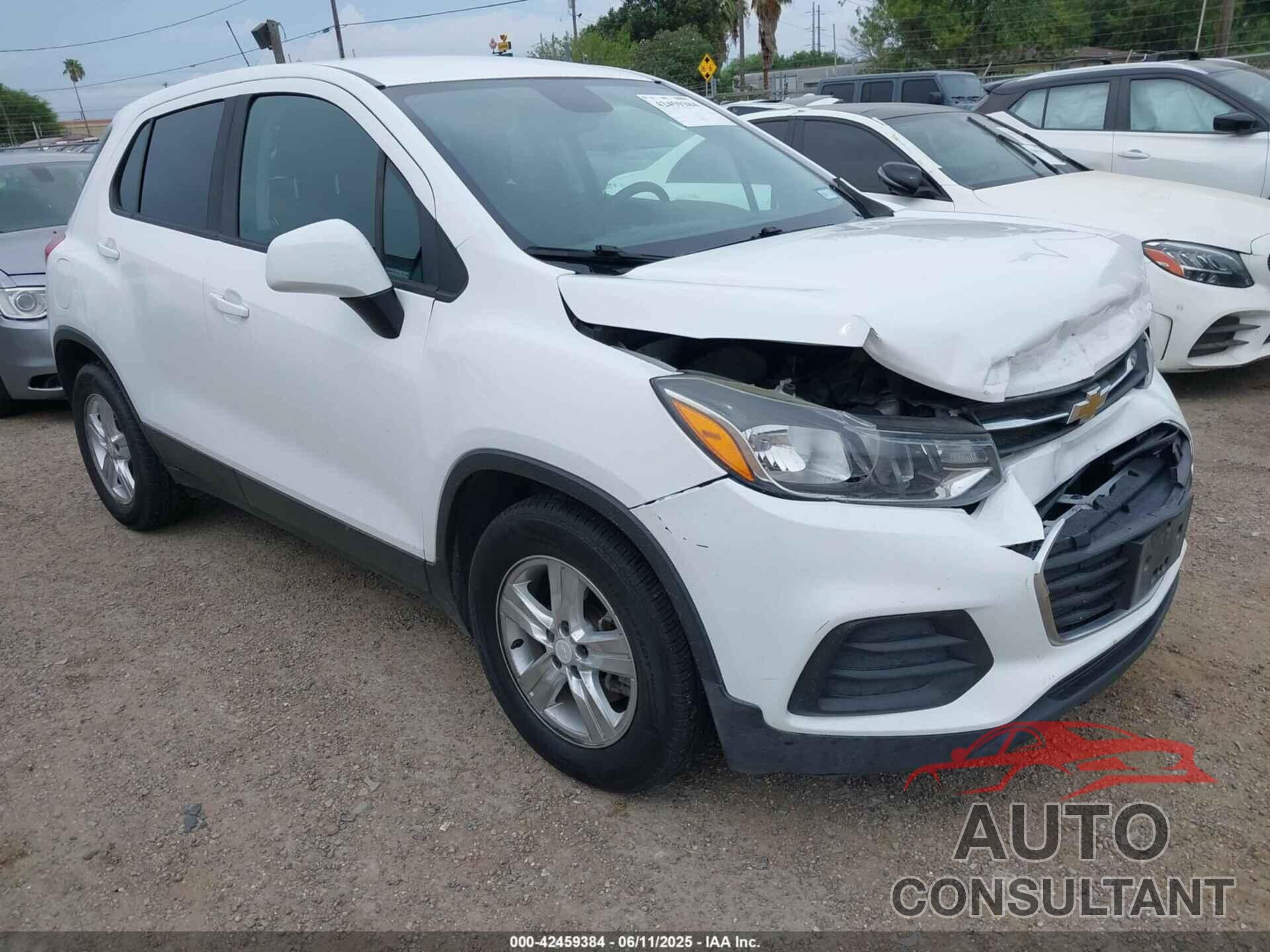 CHEVROLET TRAX 2020 - 3GNCJKSB9LL308271