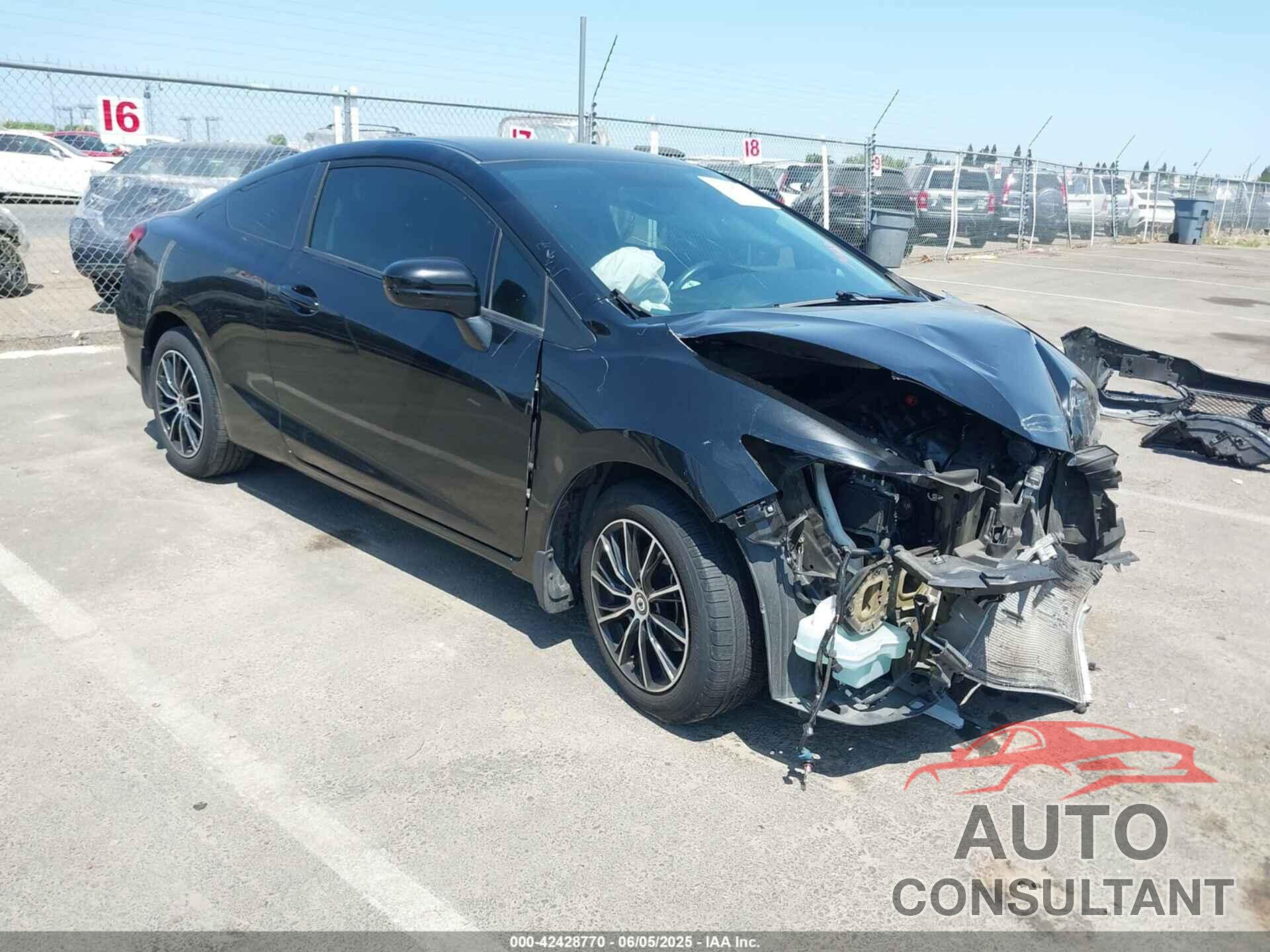 HONDA CIVIC 2015 - 2HGFG3B57FH525935