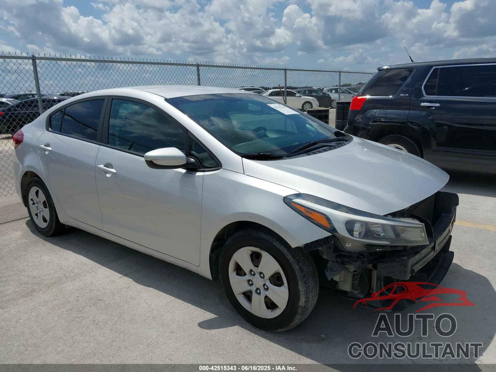 KIA FORTE 2017 - 3KPFL4A78HE030600