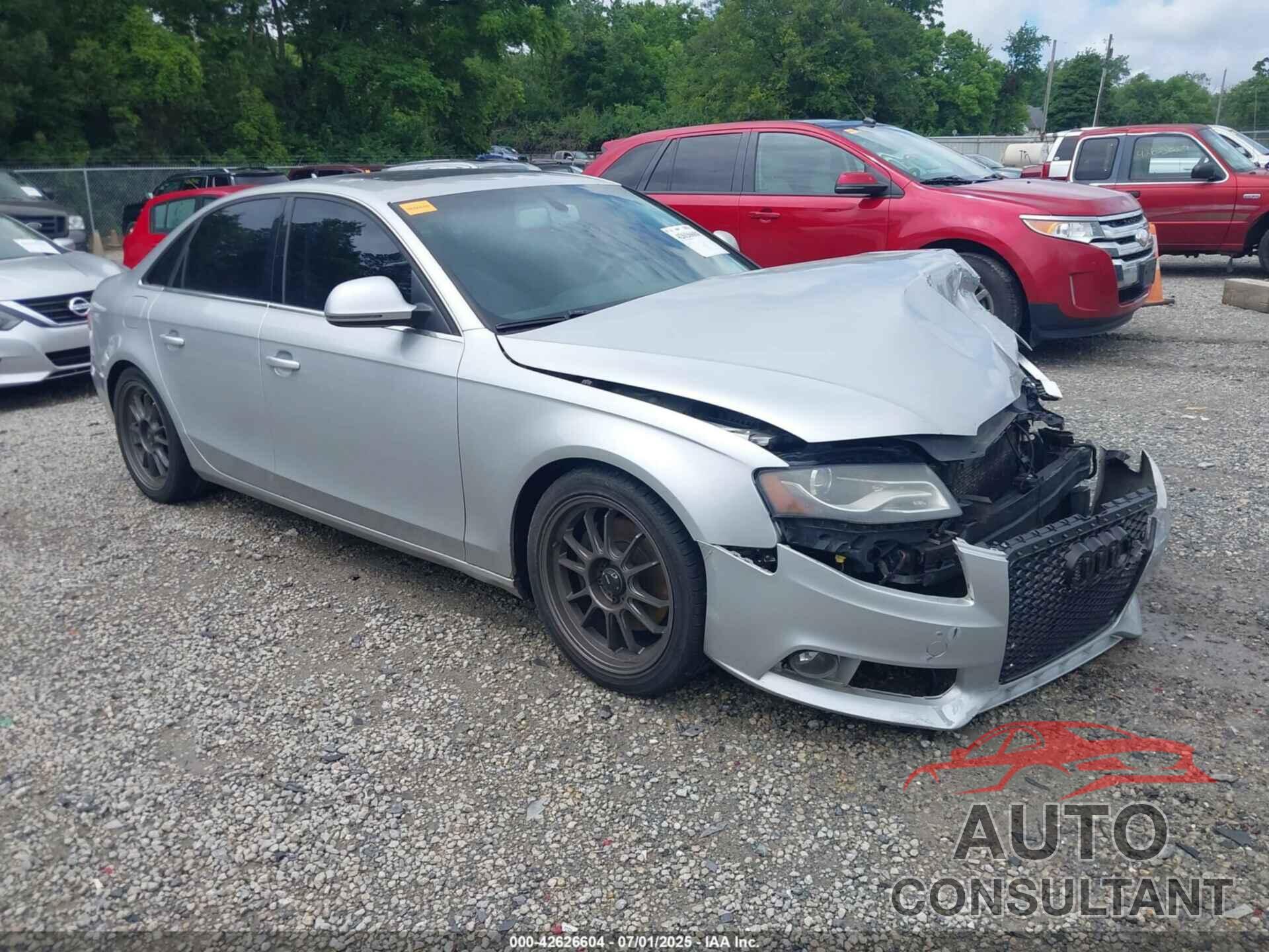 AUDI A4 2009 - WAUSF78K79N065382