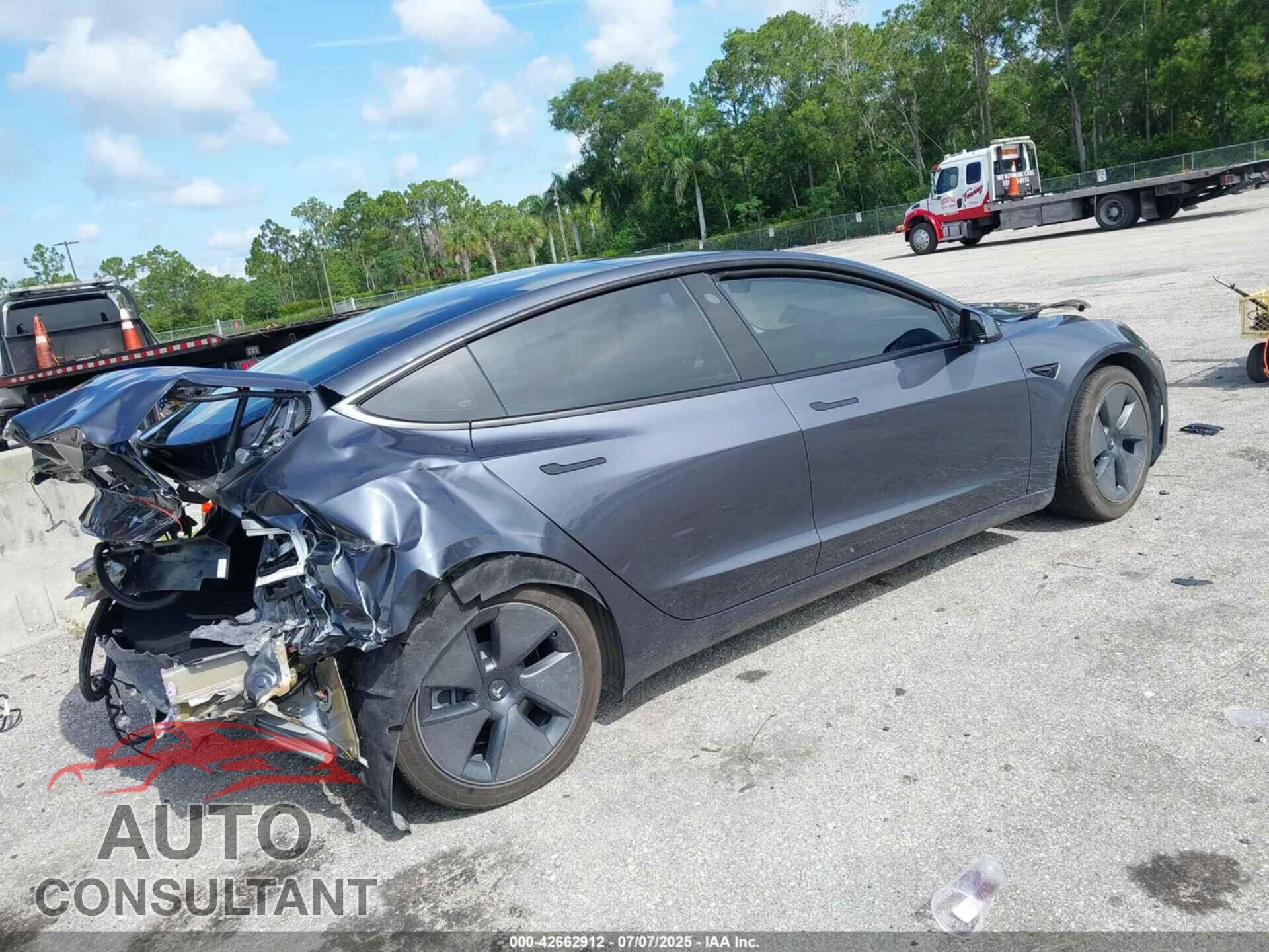 TESLA MODEL 3 2022 - 5YJ3E1EB2NF124391