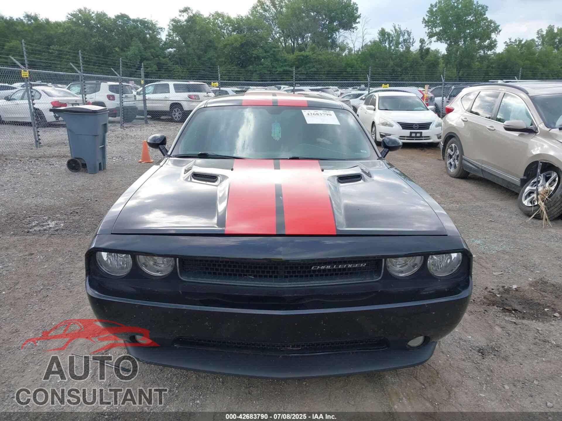 DODGE CHALLENGER 2012 - 2C3CDYAG4CH134347
