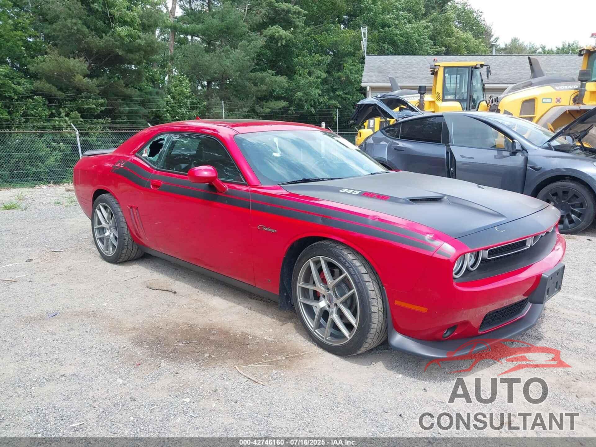 DODGE CHALLENGER 2015 - 2C3CDZBT6FH733479