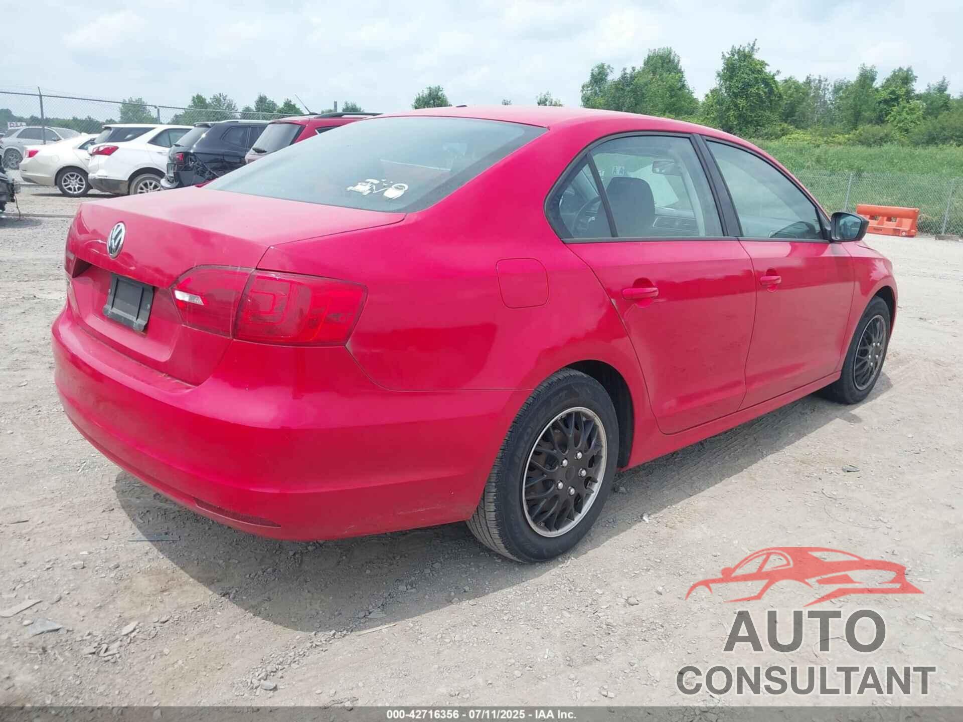 VOLKSWAGEN JETTA 2014 - 3VW1K7AJ9EM390158