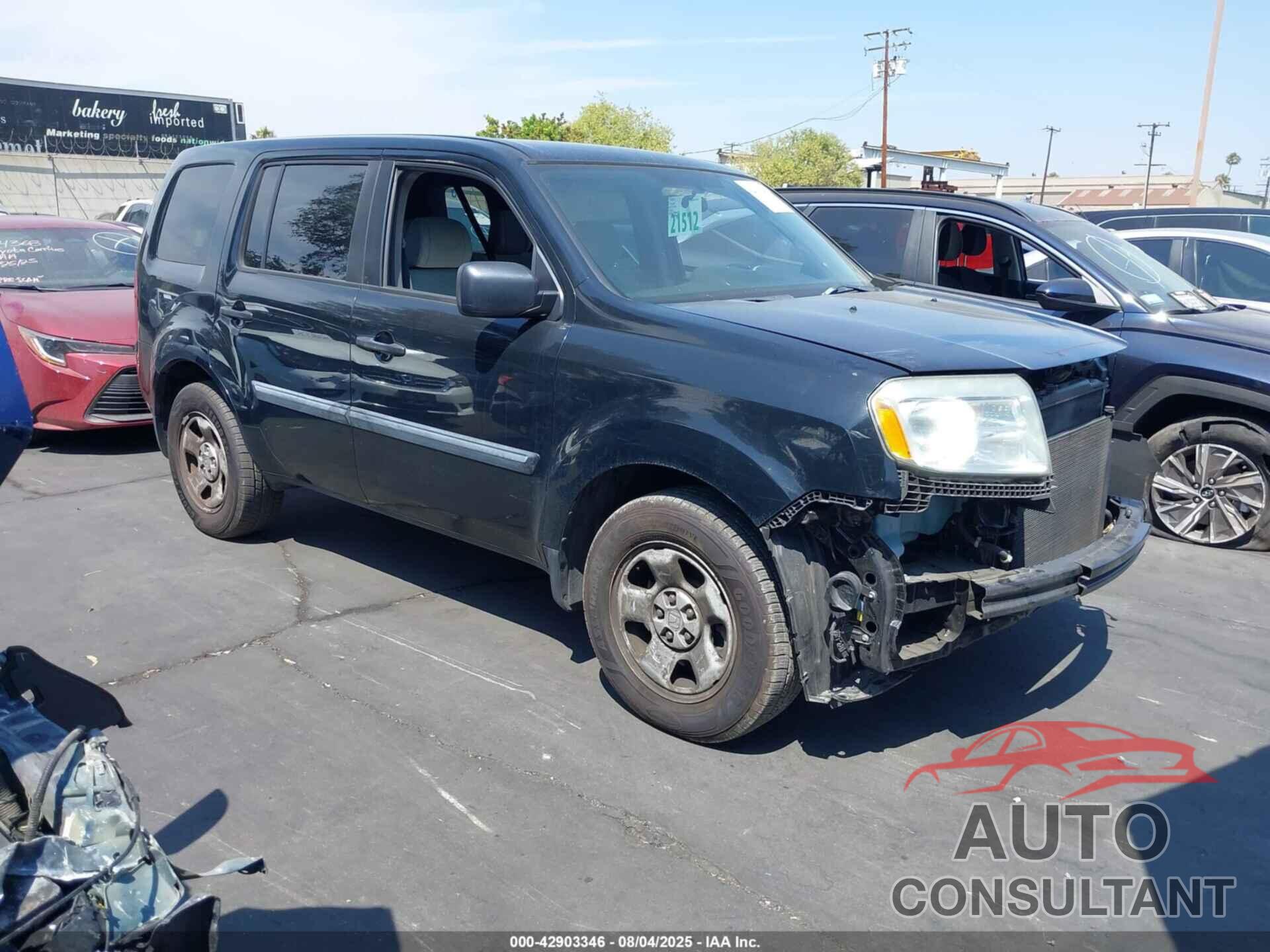 HONDA PILOT 2015 - 5FNYF3H27FB015355