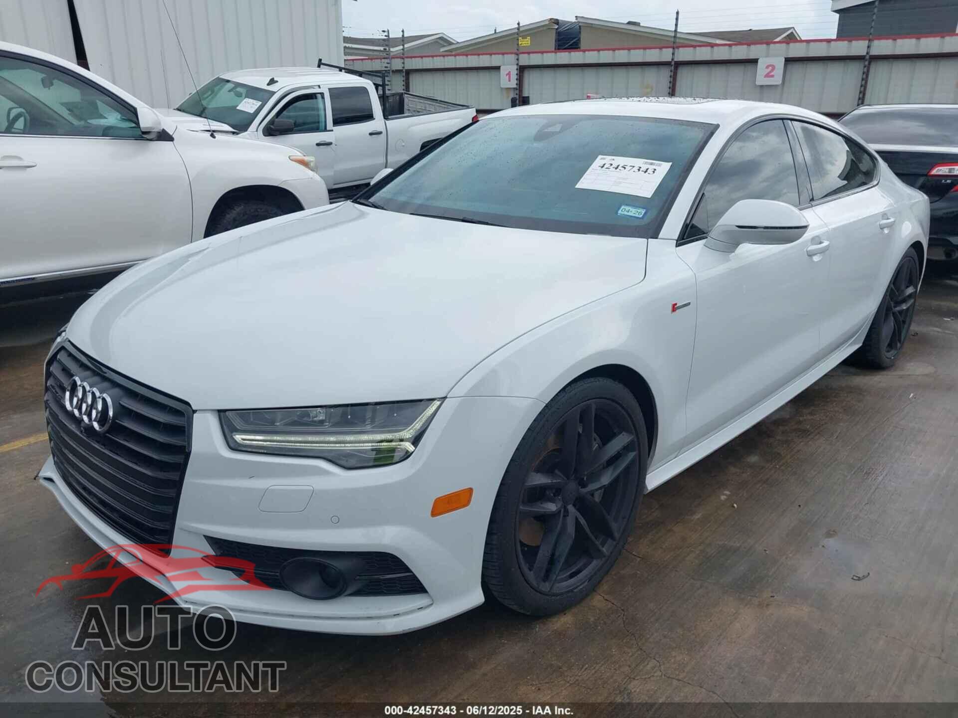 AUDI A7 2016 - WAU2GAFCXGN166323