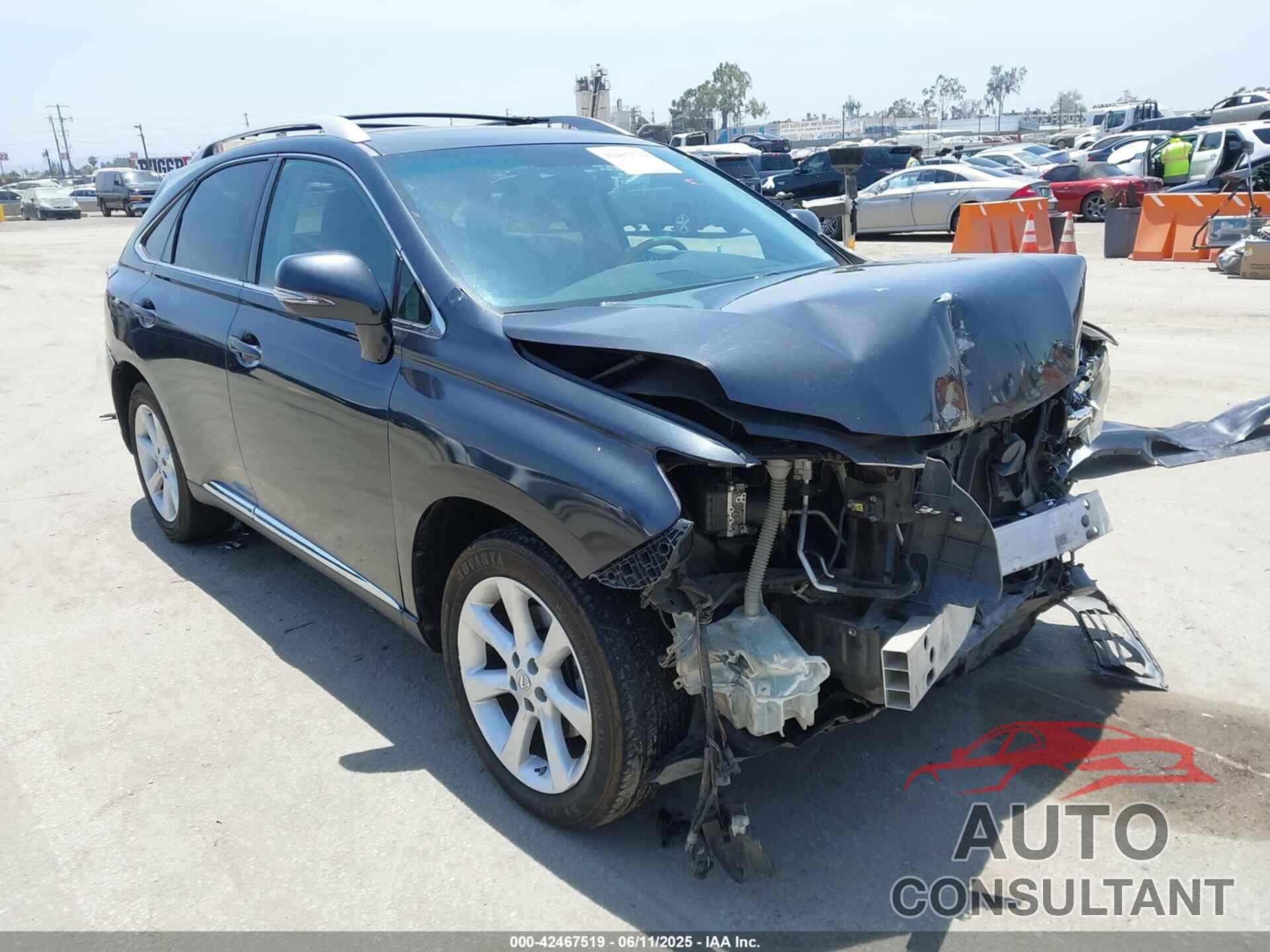 LEXUS RX 350 2010 - 2T2ZK1BA1AC027031