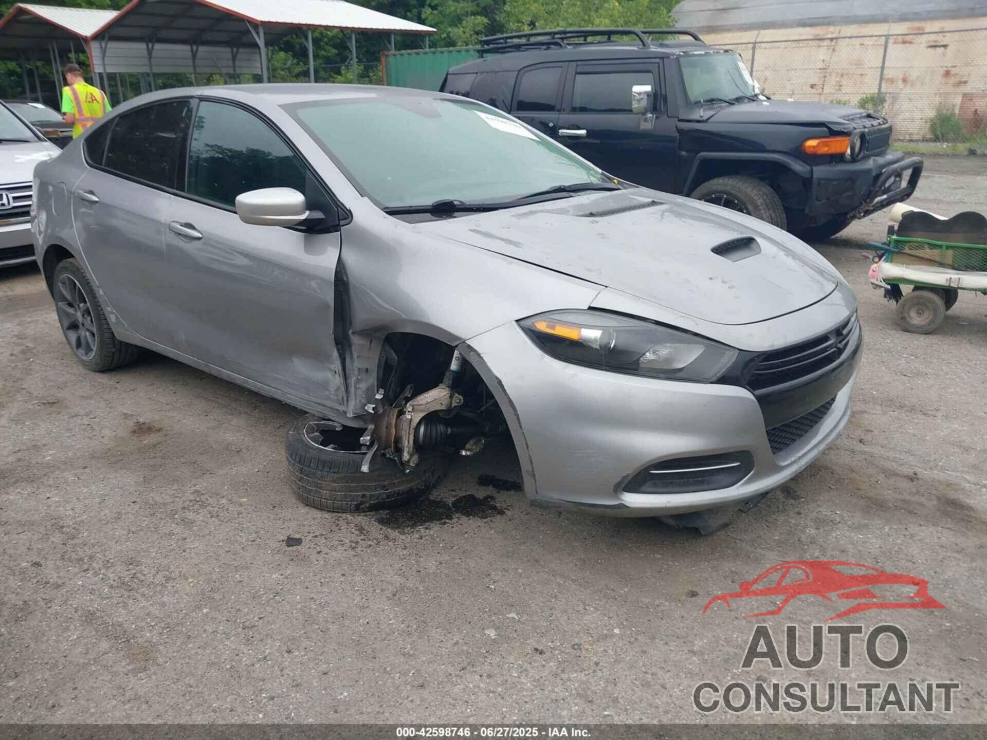 DODGE DART 2016 - 1C3CDFFH3GD822395
