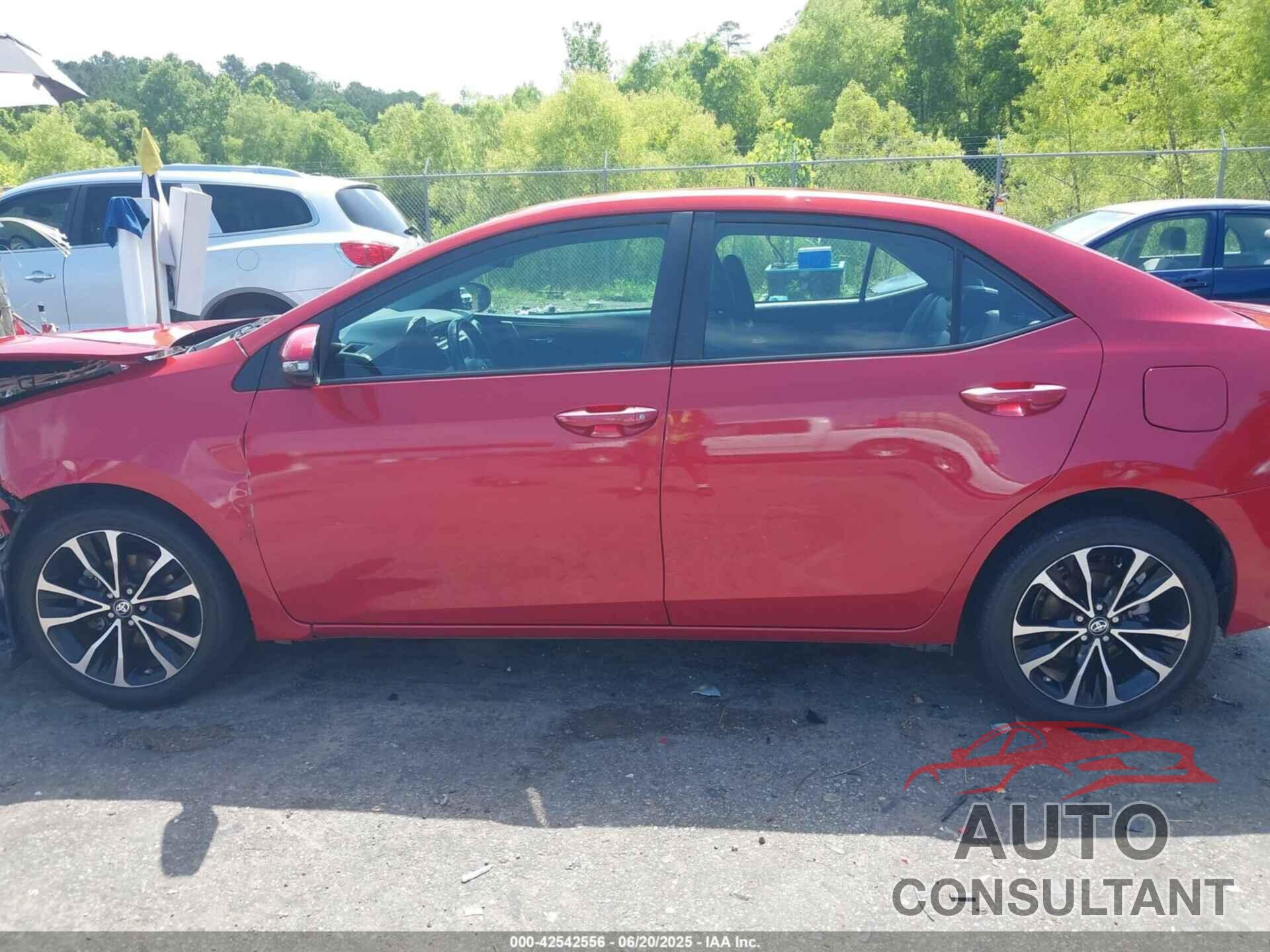 TOYOTA COROLLA 2019 - 5YFBURHE2KP893301