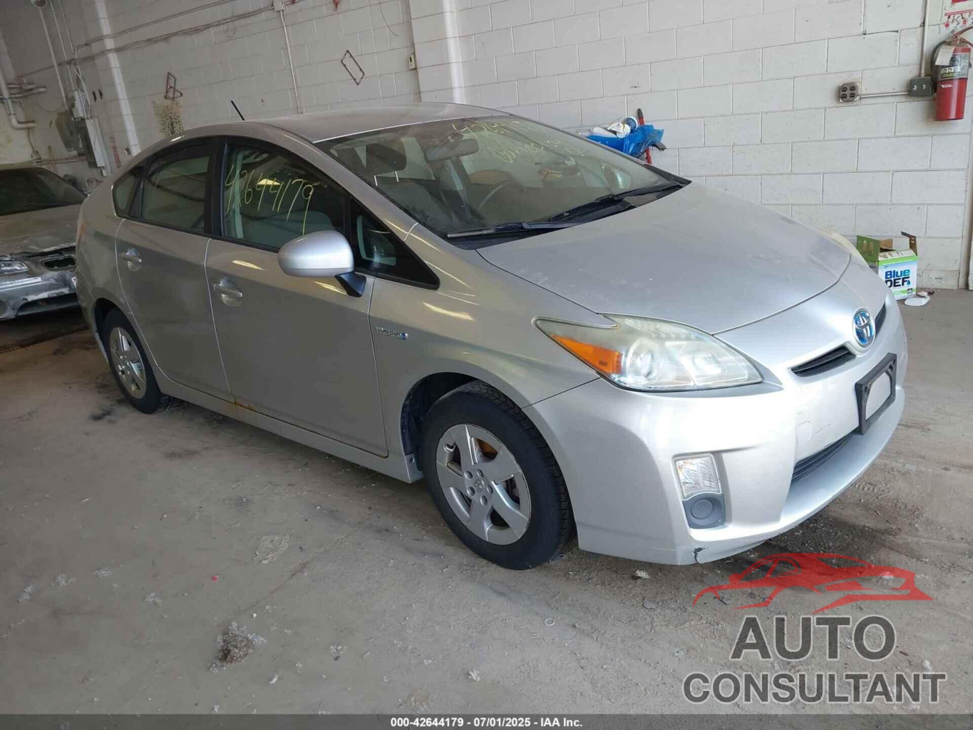 TOYOTA PRIUS 2010 - JTDKN3DU9A0045593
