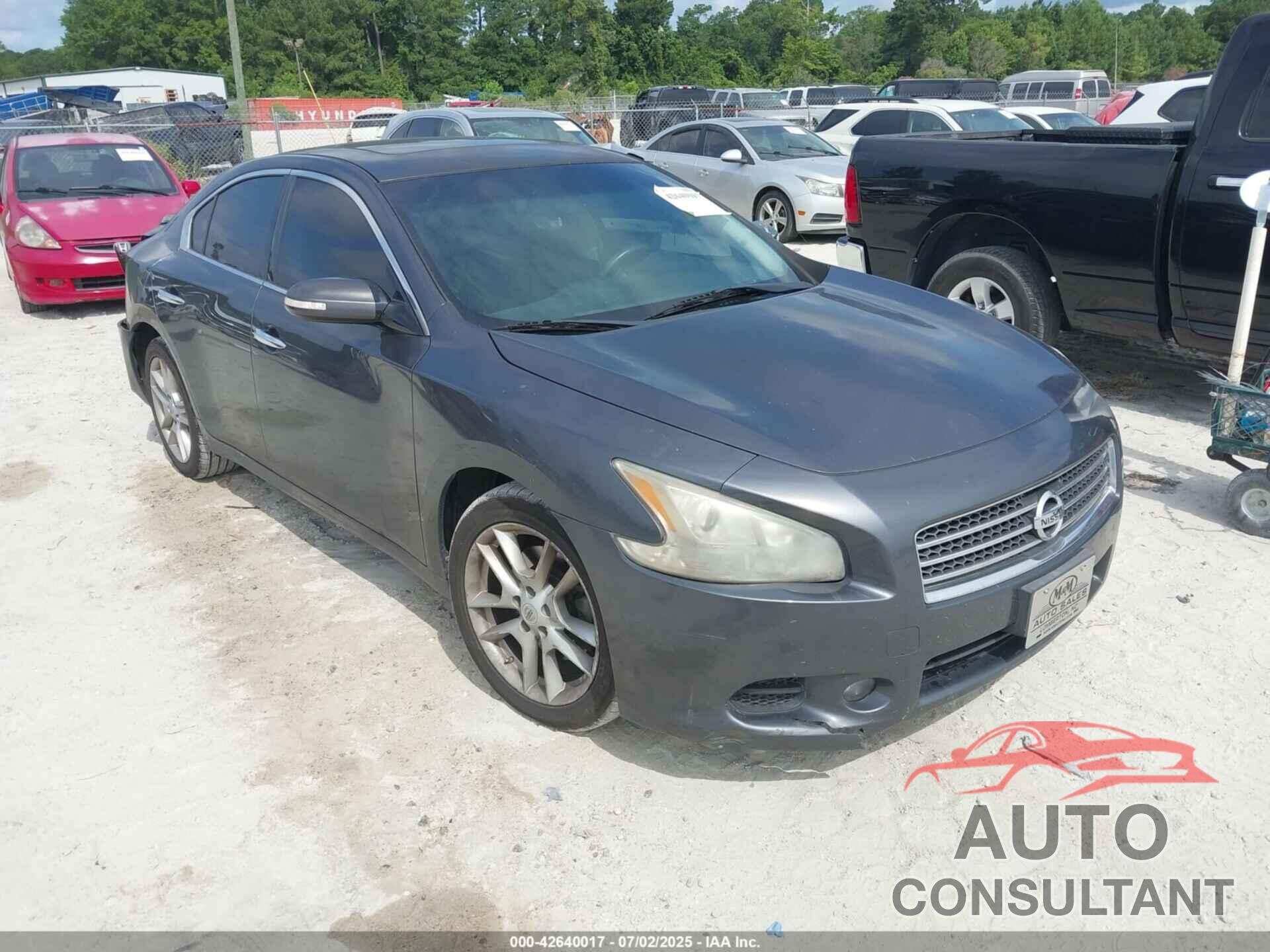 NISSAN MAXIMA 2011 - 1N4AA5AP5BC807986