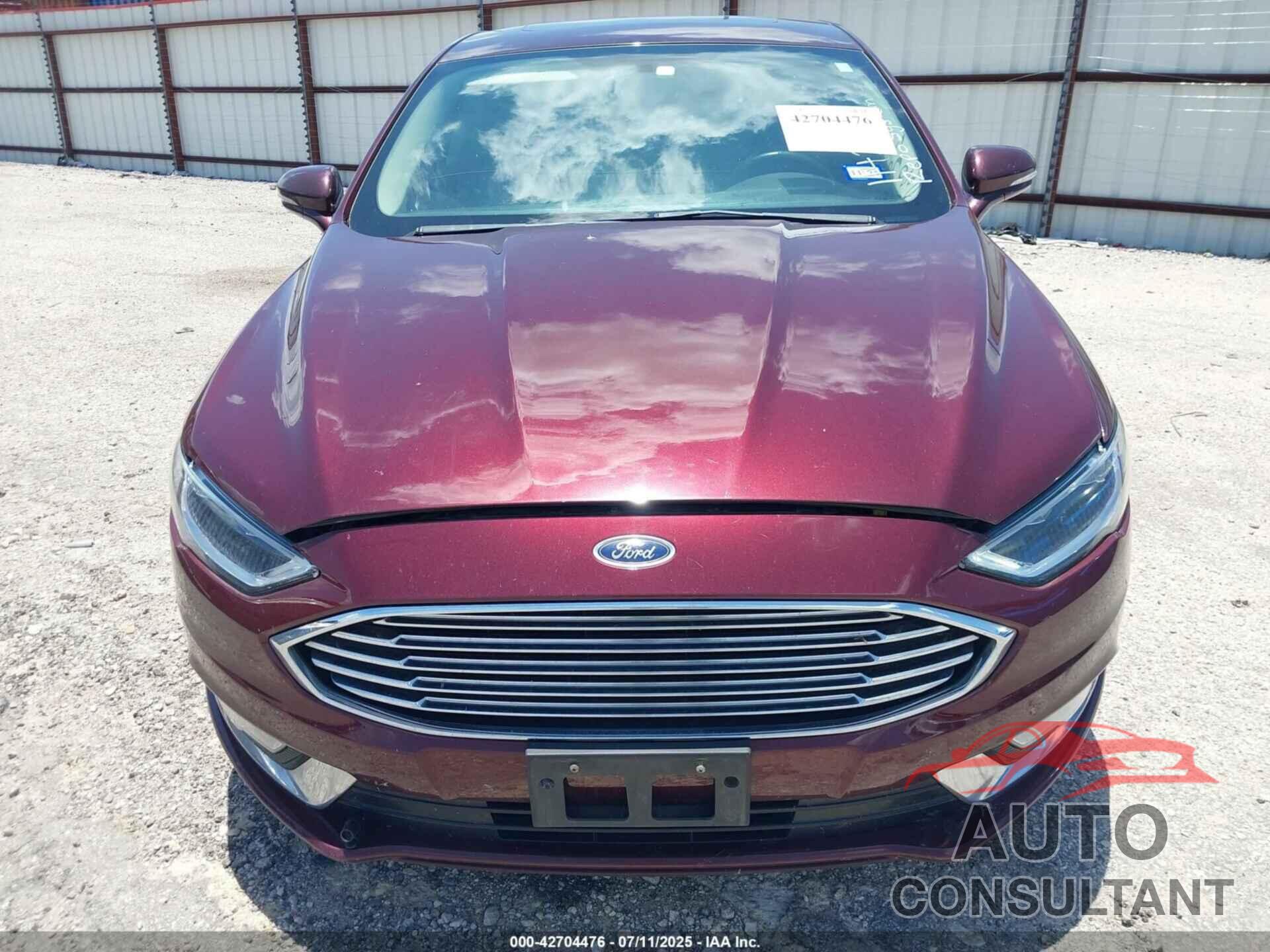 FORD FUSION 2018 - 3FA6P0K92JR114283